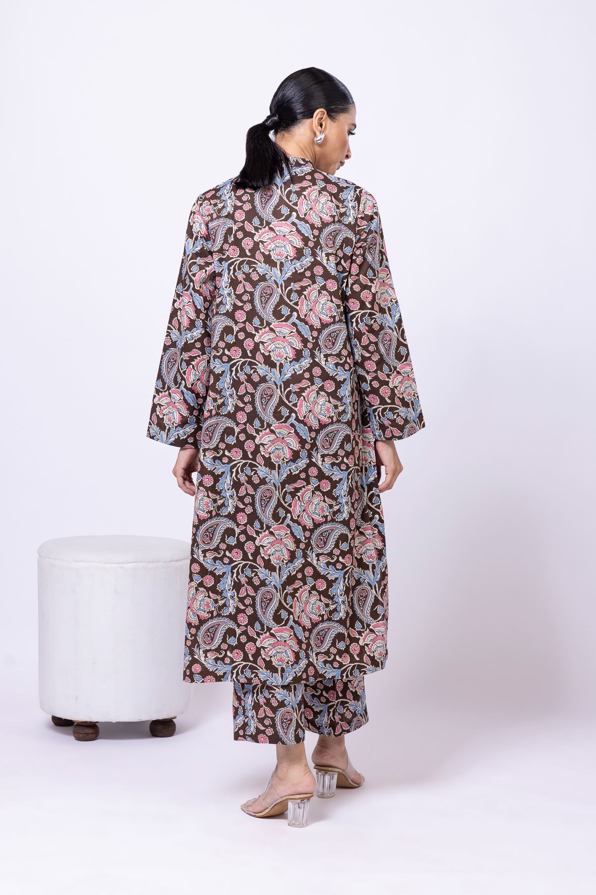 Printed Cambric Kurta - KW38A-VG