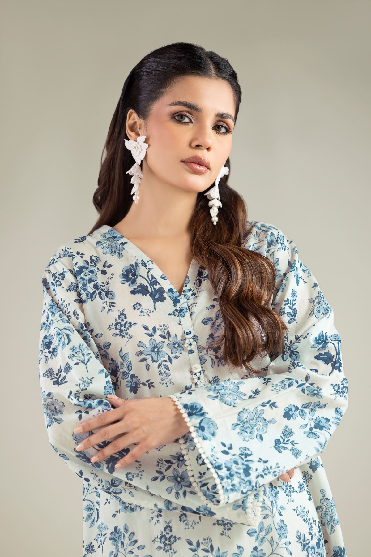 Printed Lawn 2-Piece Tailored Lawn - 12-26-106-F-C-VG
