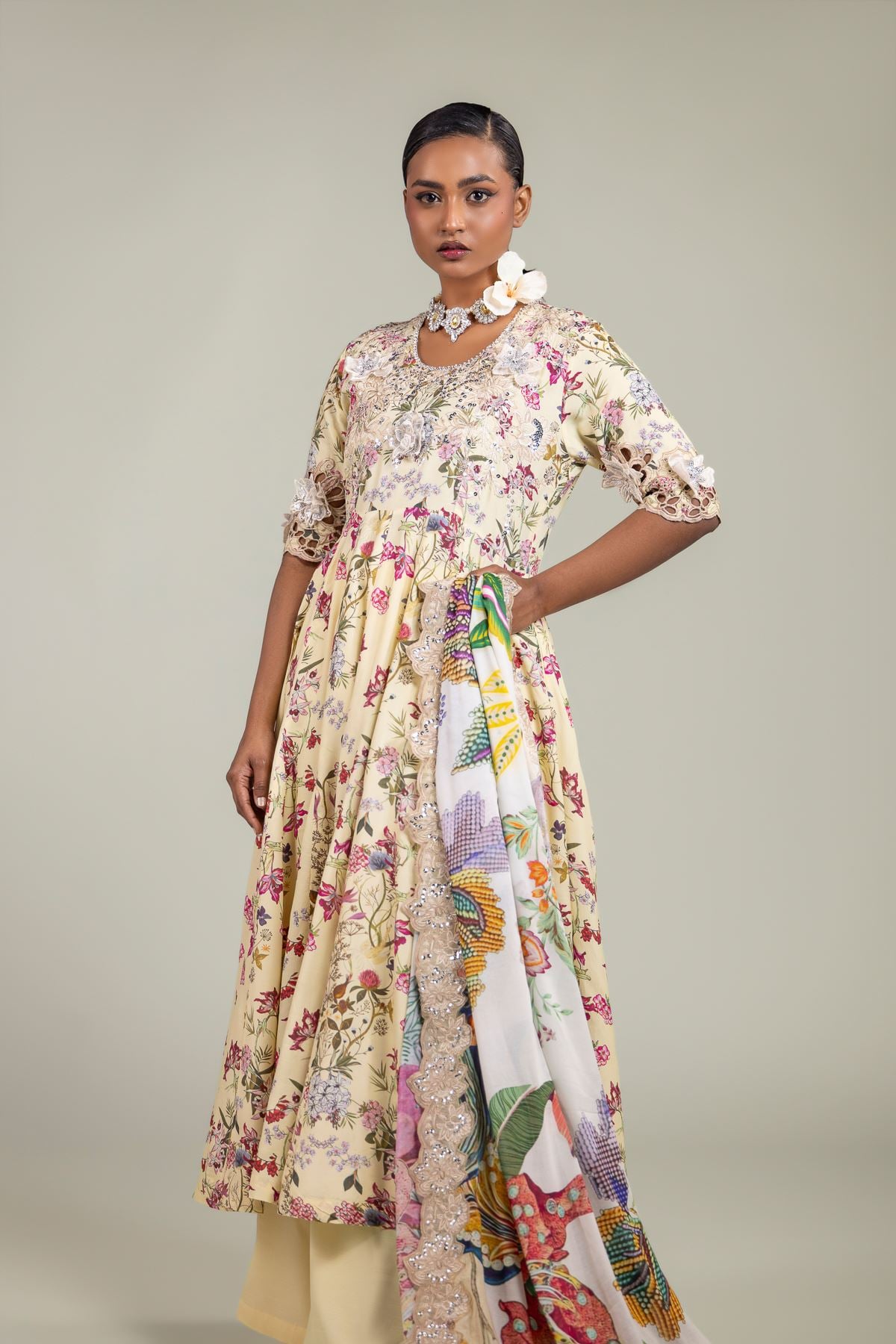 Raw Silk Three Piece Suit - 2-26-106-A-E-VG