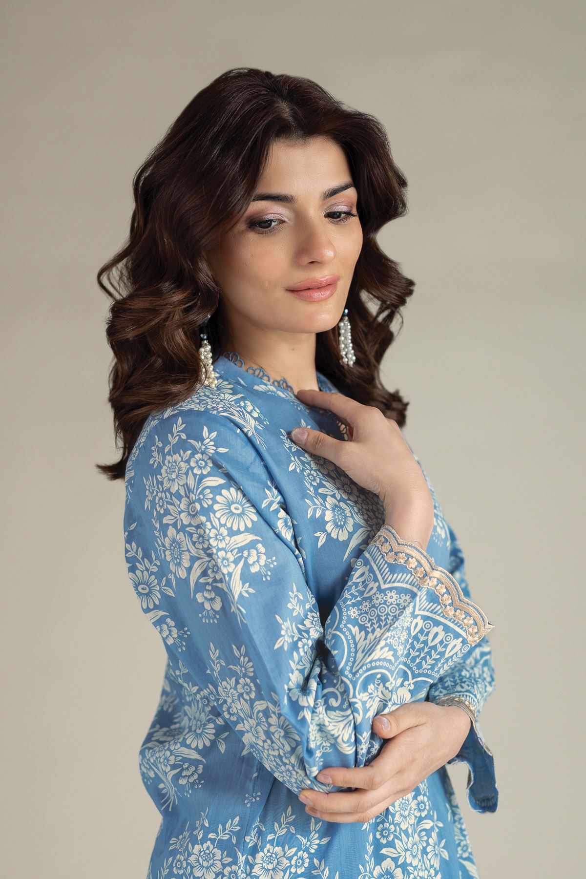 Printed Lawn Lawn Tailored Set - T-A113-26-110EB1-VG