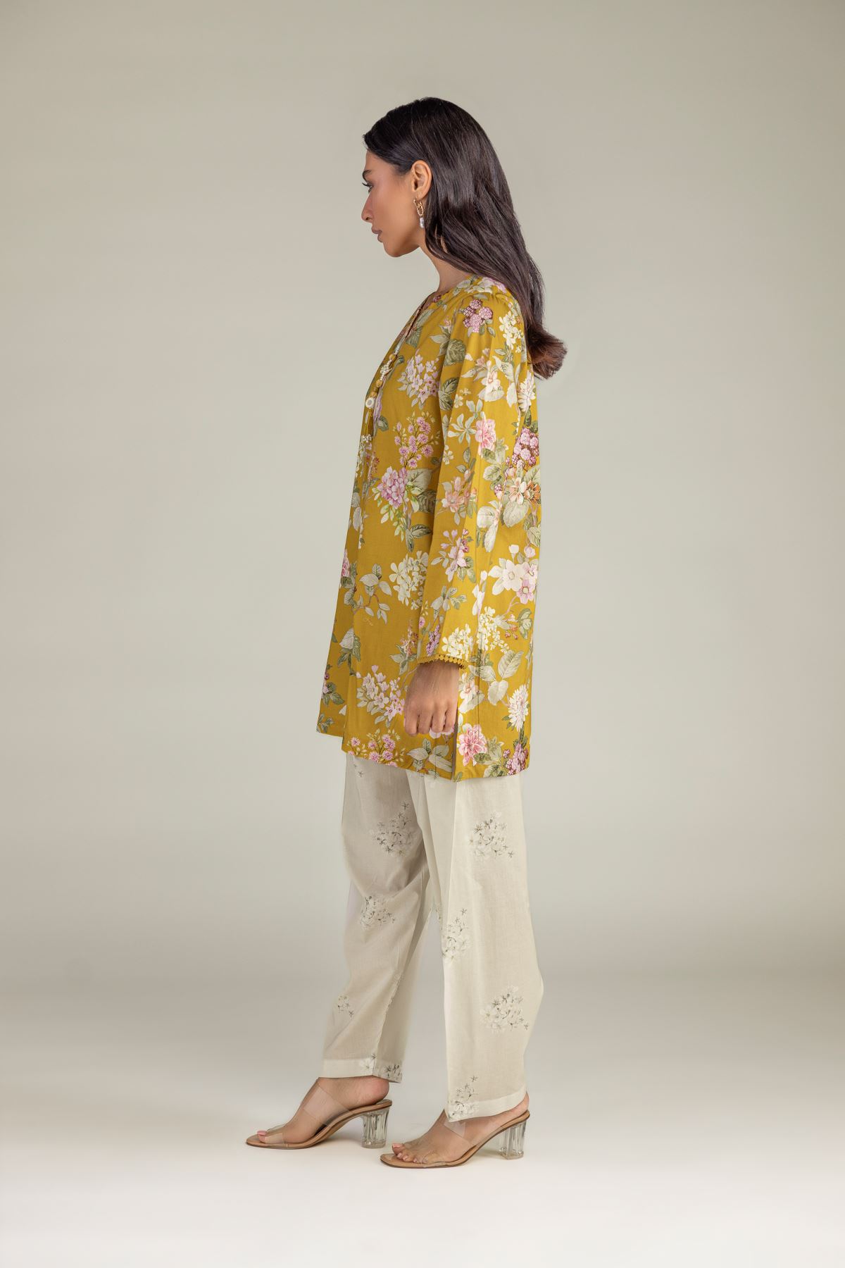 Printed Cambric Printed Cambric Shalwar - 1-26-102-A-F-VG