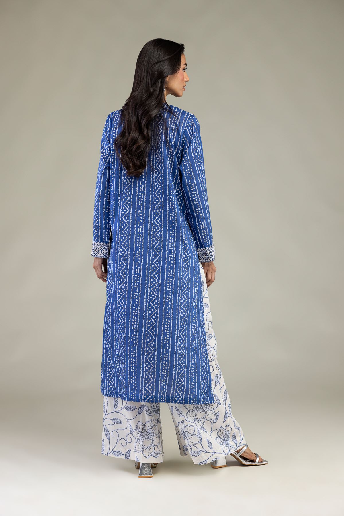 Embroidered Cambric Fabrics 2 Piece | Top and Bottom - A22-26-214FH1-VG