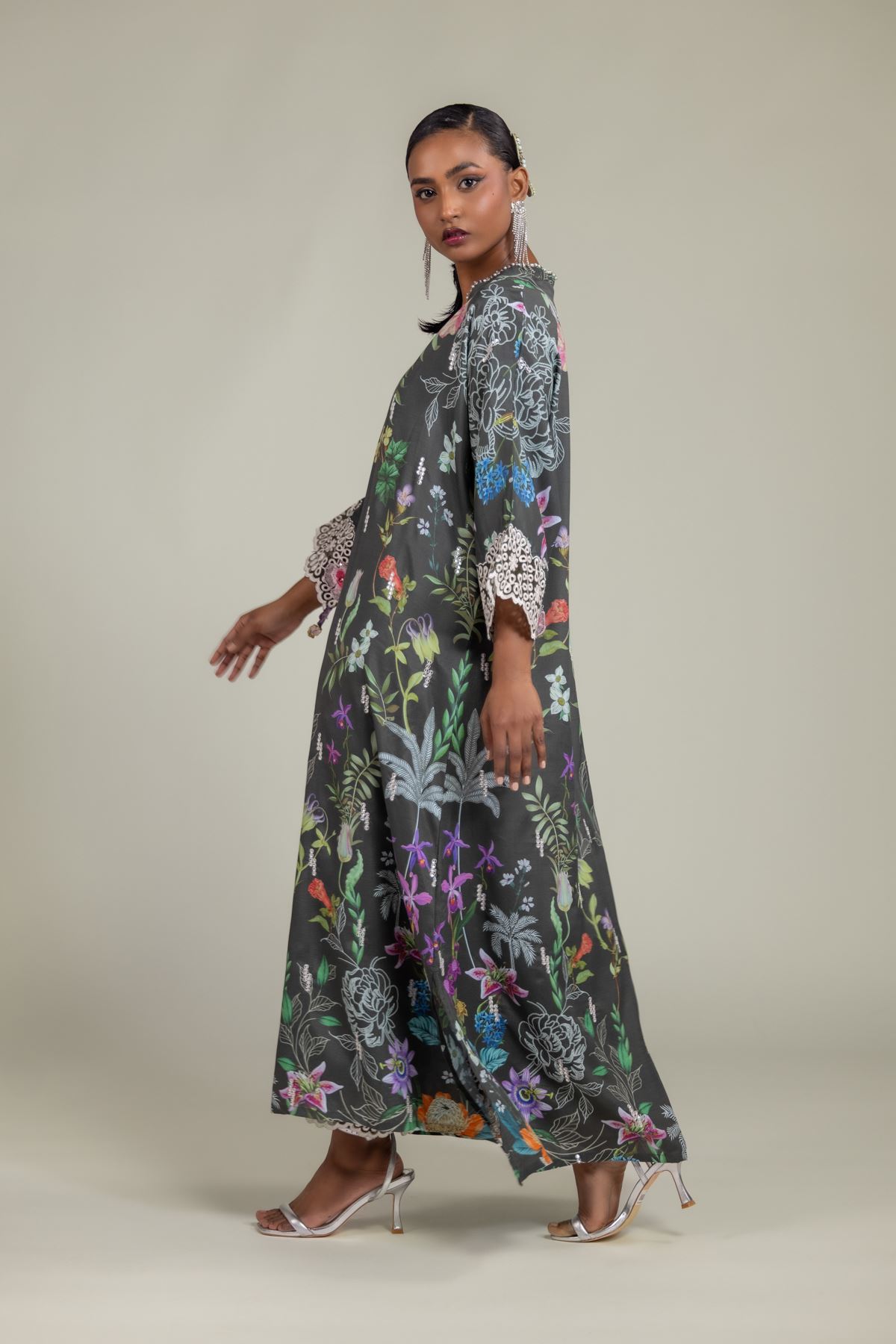 Raw Silk 2-Piece Co-ord Set - 2-26-105-A-D-VG