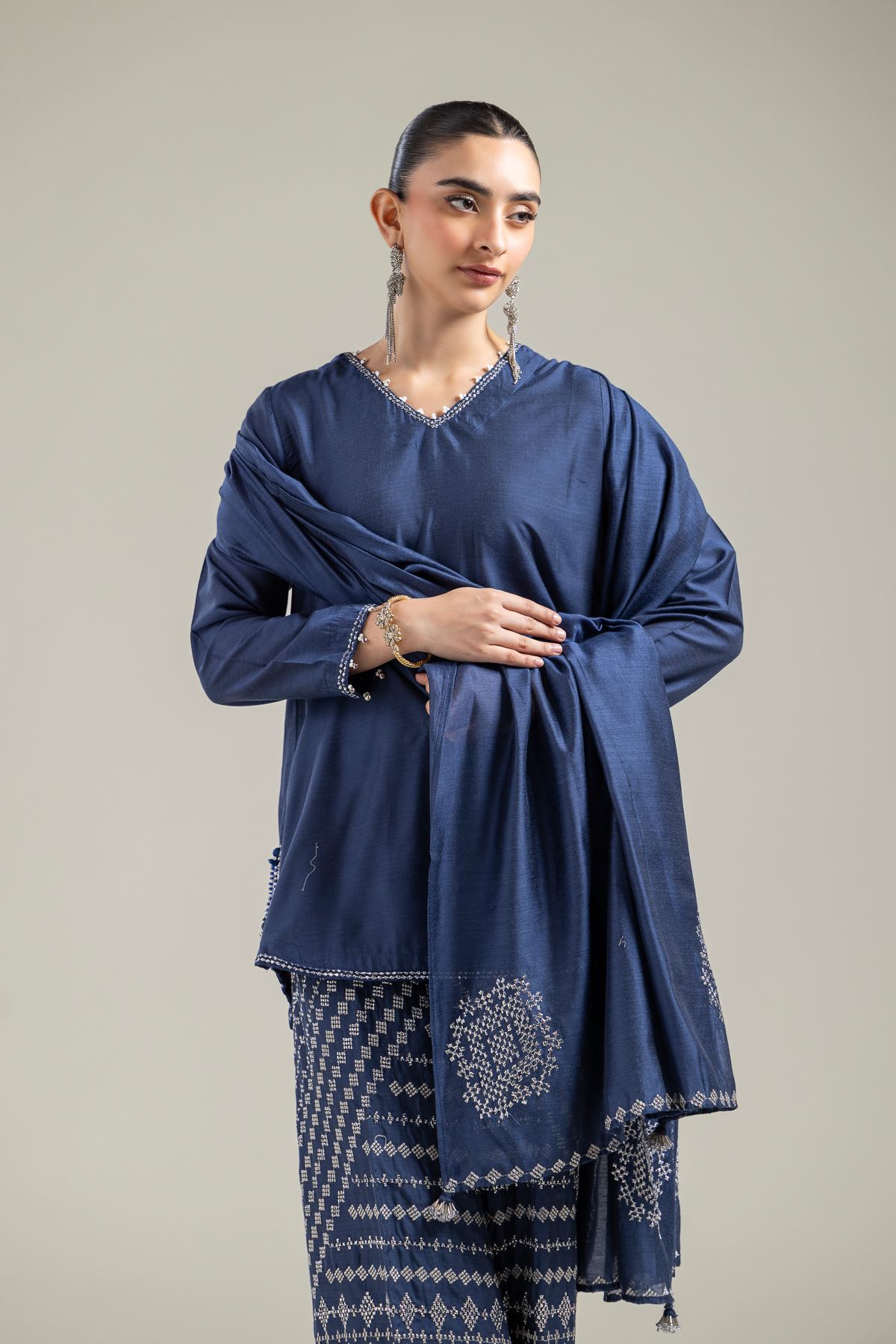 Cotton Net Dupatta