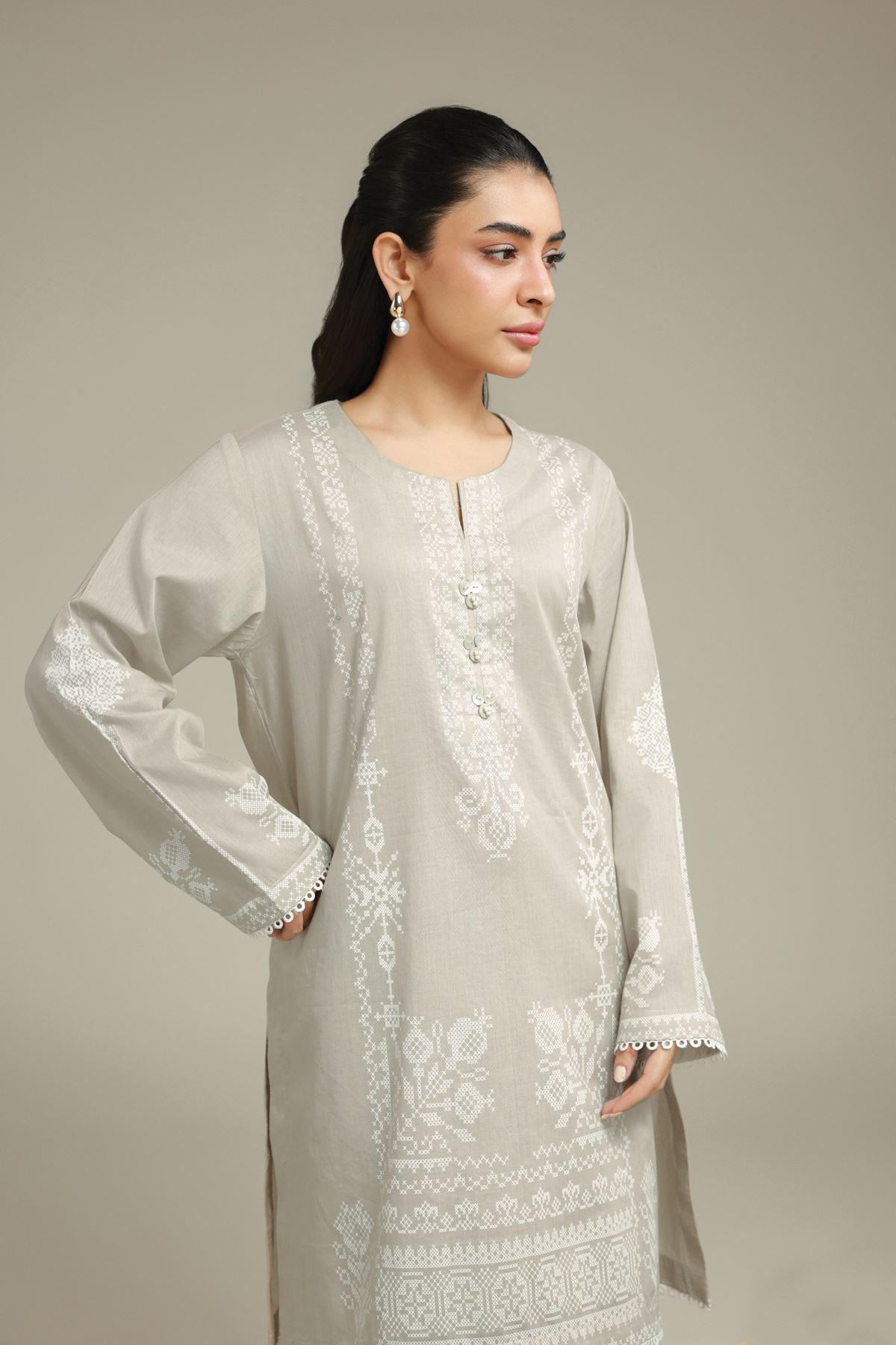 Printed Lawn Lawn Tailored Set - 8-26-205-A-A1-VG