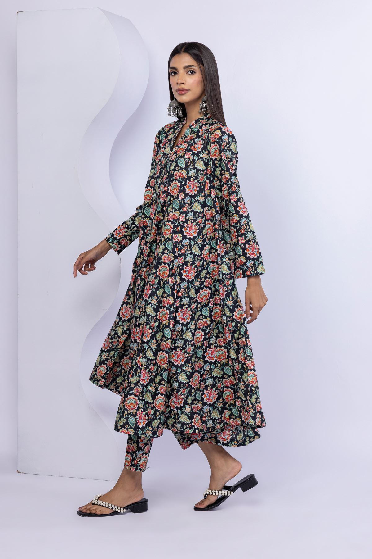 Printed Cambric Pants - 25-05E57-01BB-VG
