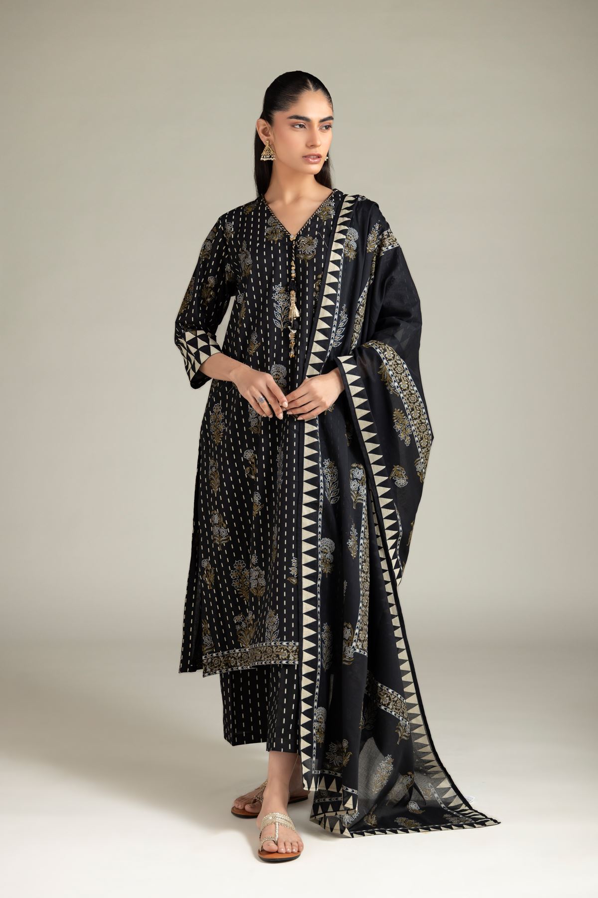 Lawn Dupatta - 1-26-126-A-H-VG