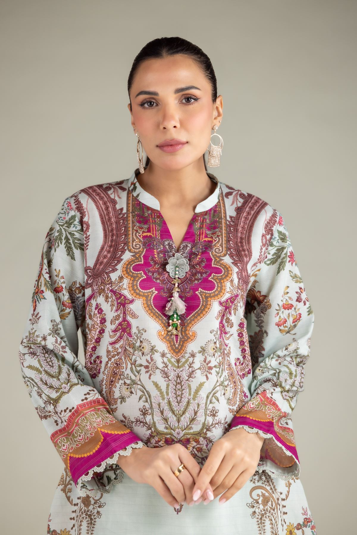 Printed Mesuri Messuri Tailored 2-Piece - T-A22-26-202FJ1-VG