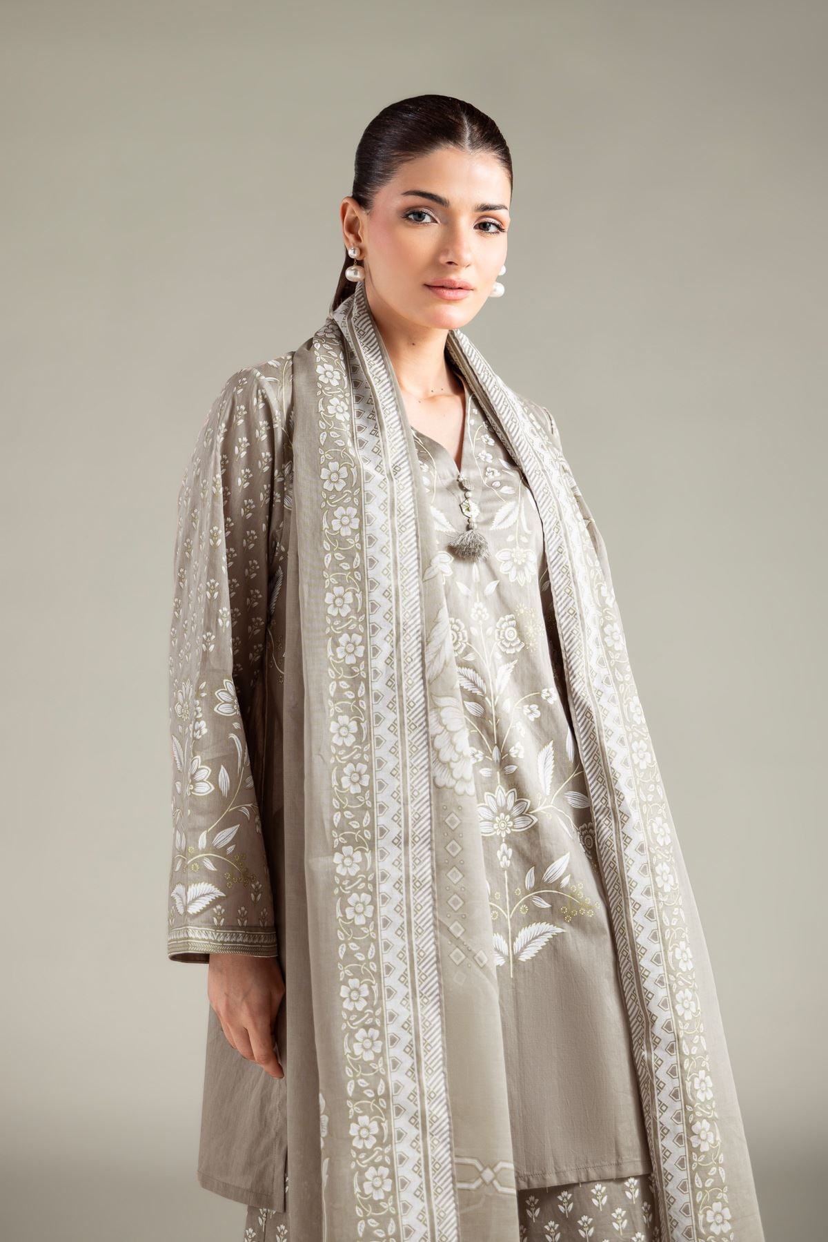 Printed Lawn Lawn 3-Piece Tailored - T-A22-26-210FD2-VG