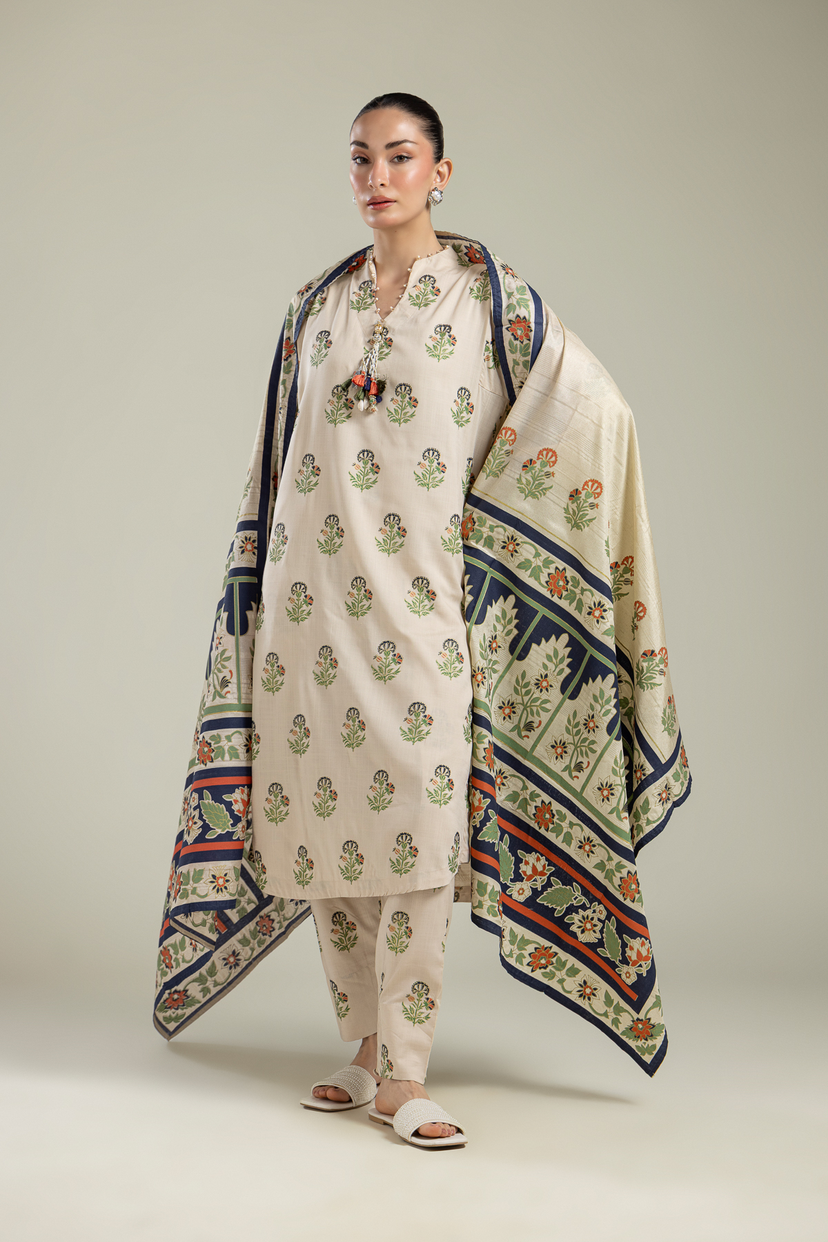 Dupatta - B1-2-26-106-A-C-VG