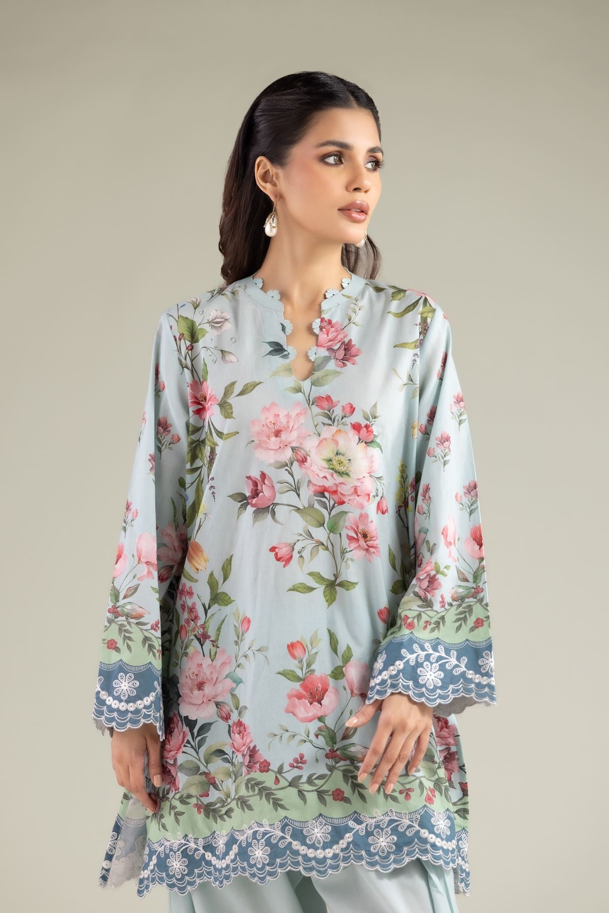 Embroidered Lawn Tailored Lawn 2-Piece - T-A11-26-113FA1-VG