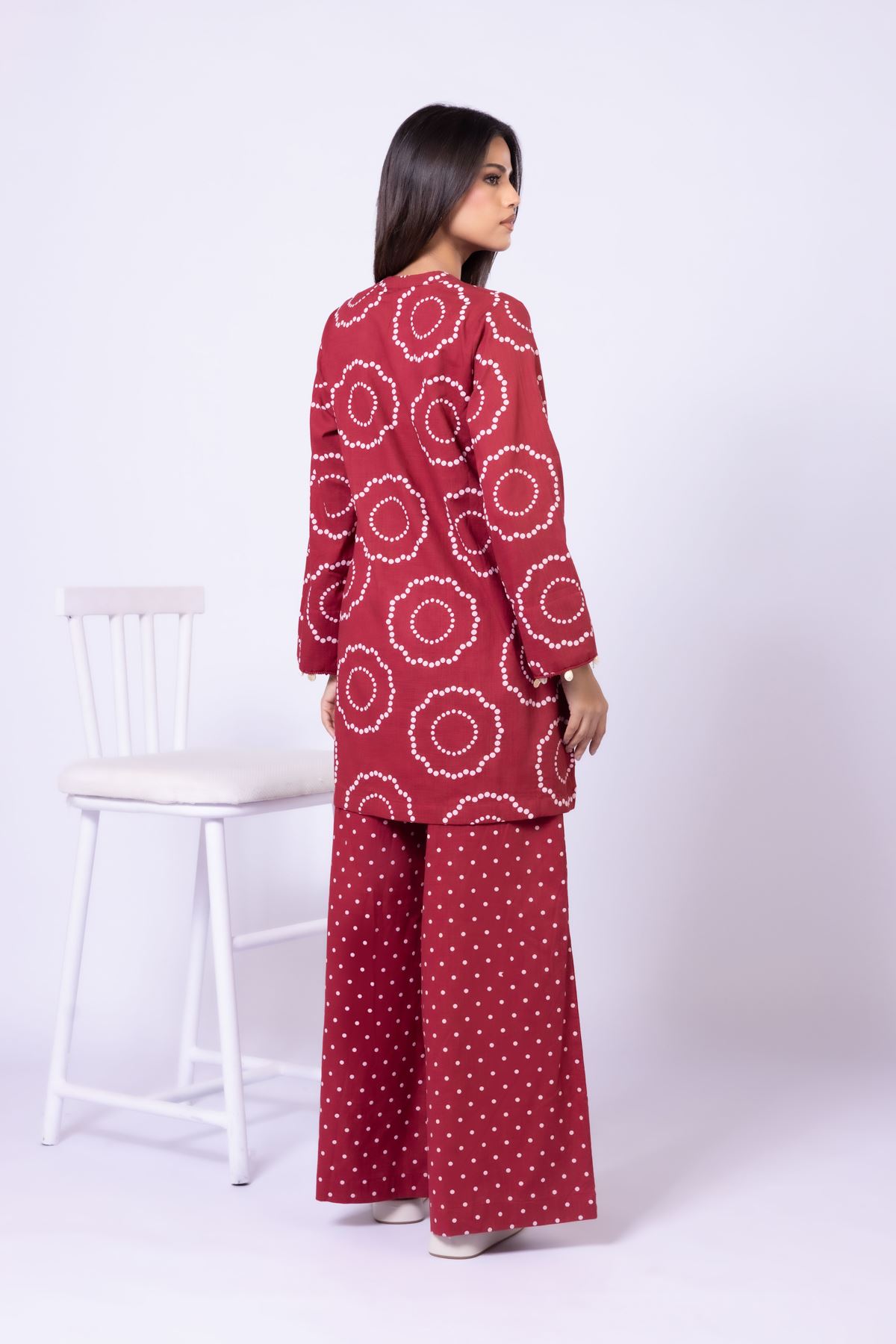 Printed Heavy Textured Cotton Kurta - 25-10-11E8-11TB-VG
