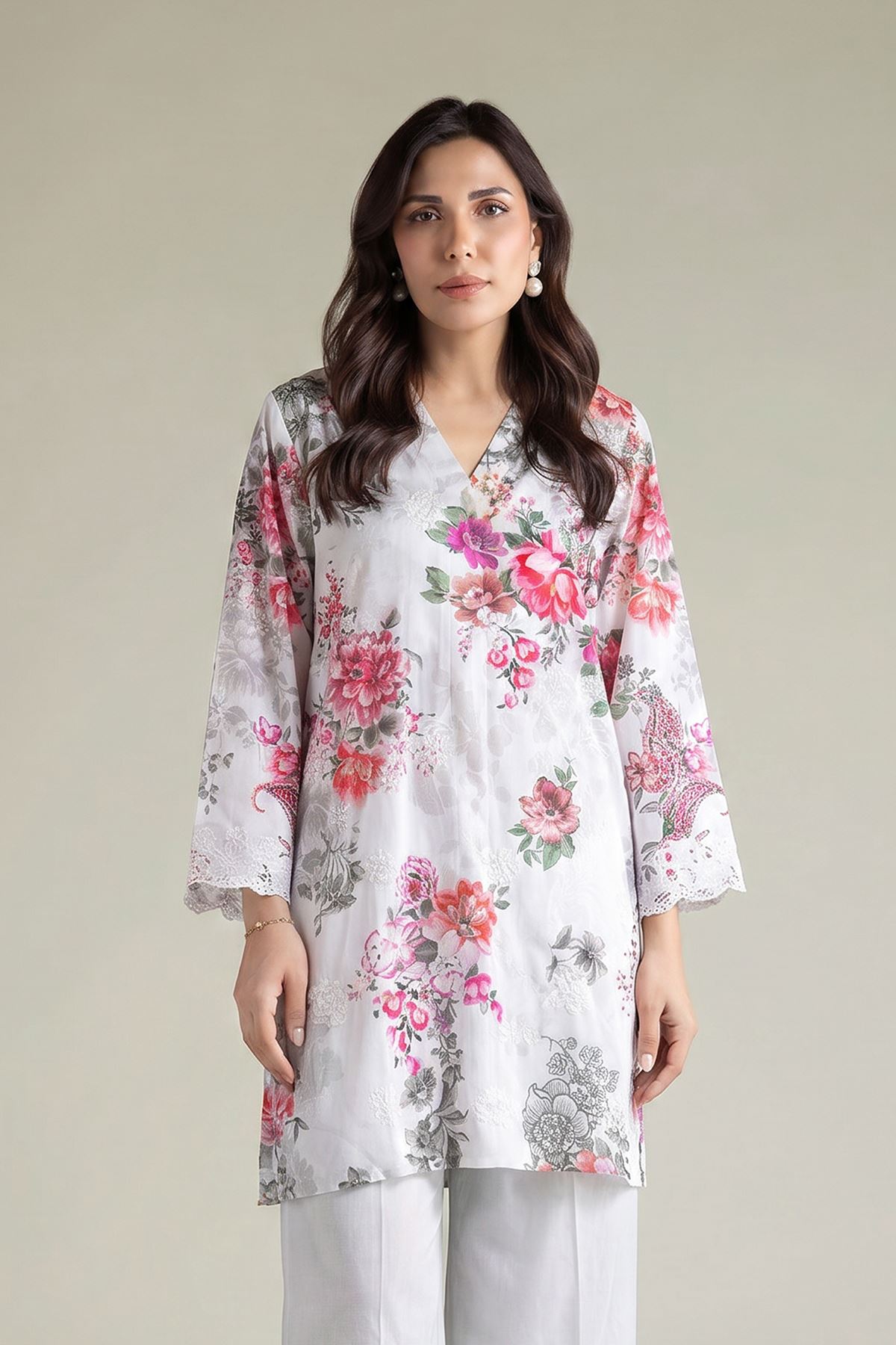 Embroidered Lawn 2-Piece Tailored Lawn - 1-26-246-B-I1-VG