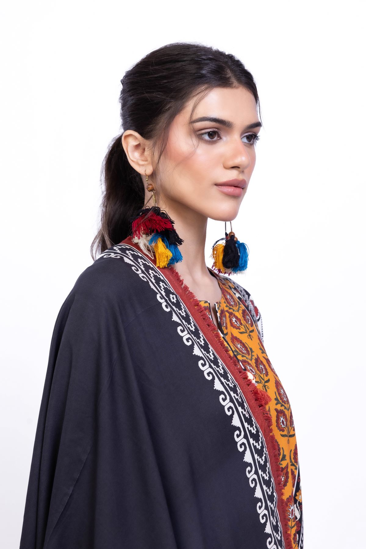 Printed Marina Dupatta - 25-08-12E8-06SA-VG