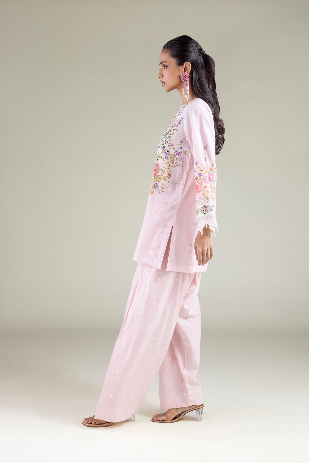 Embroidered Cambric Embroidered Farshi Shalwar - 1-26-125-A-D-VG