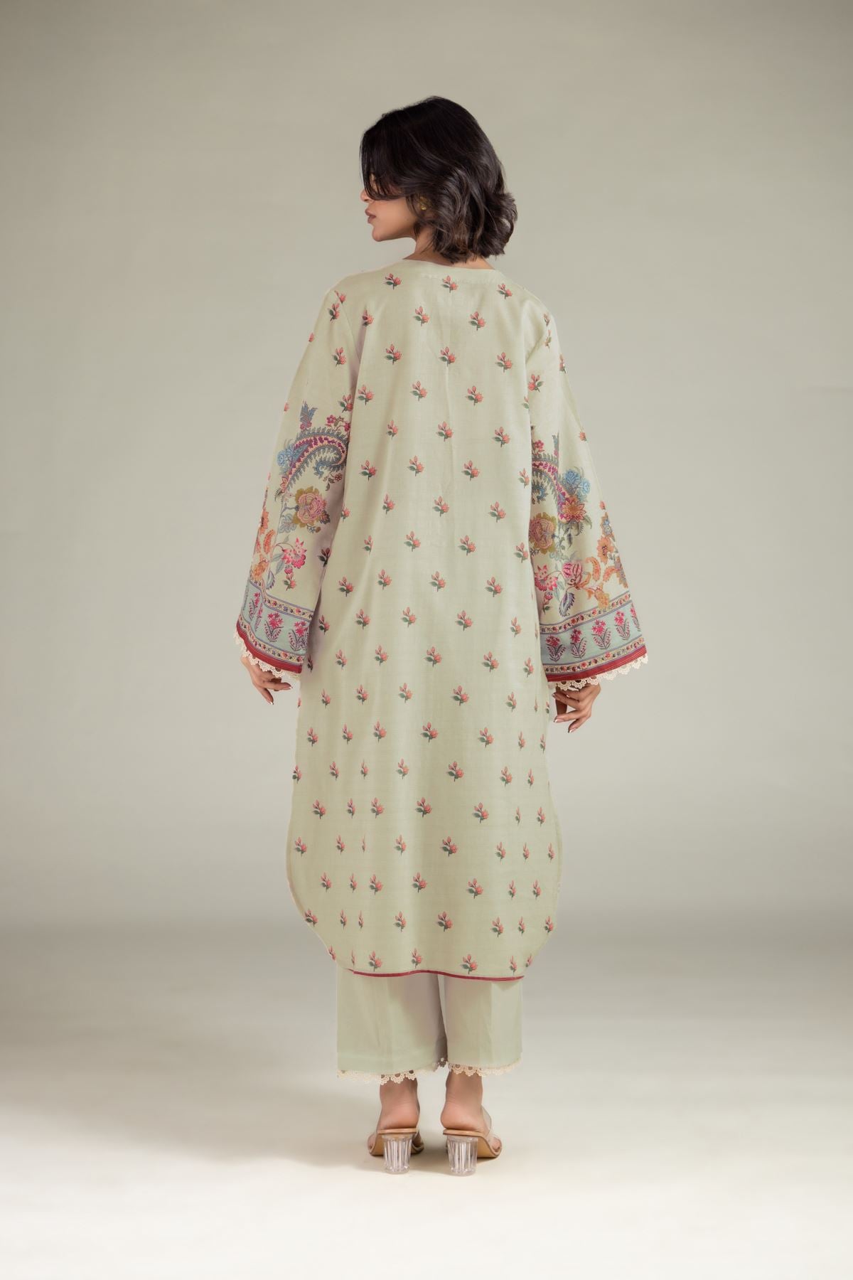 Printed Mesuri Tailored 2-Piece Set - T-A22-26-202FJ1-VG