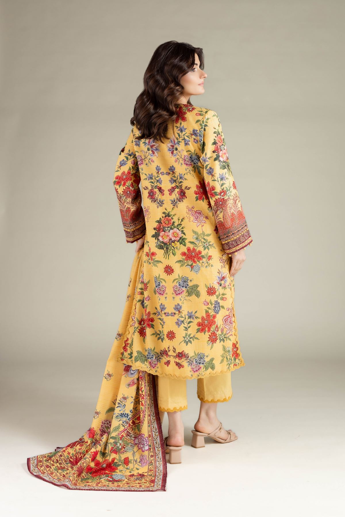 Printed Mesuri Dobby Tailored 3 Piece - 1-26-108-A-F-VG