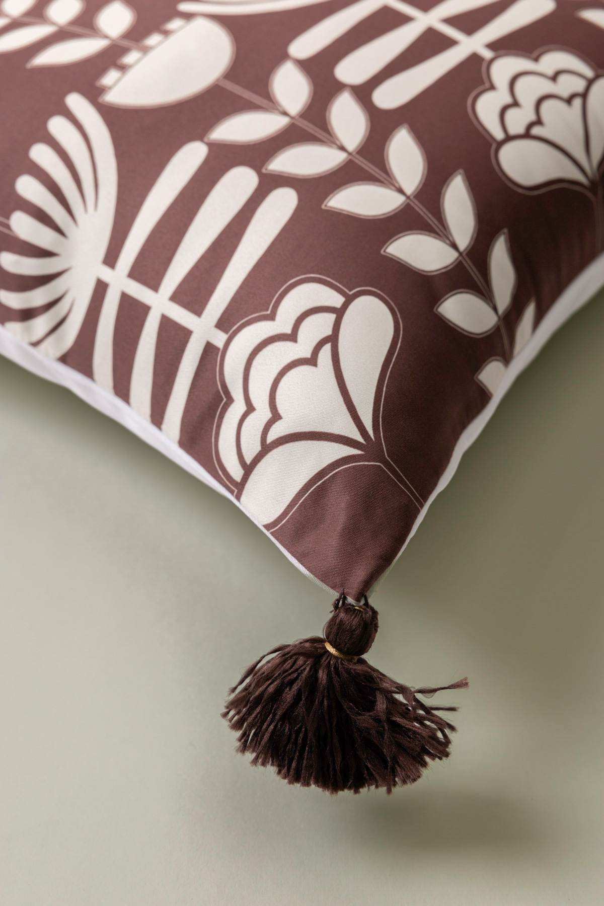 Printed Poly Sateen 16x16in Cushion Cover - 2-26-202-A-D-VG