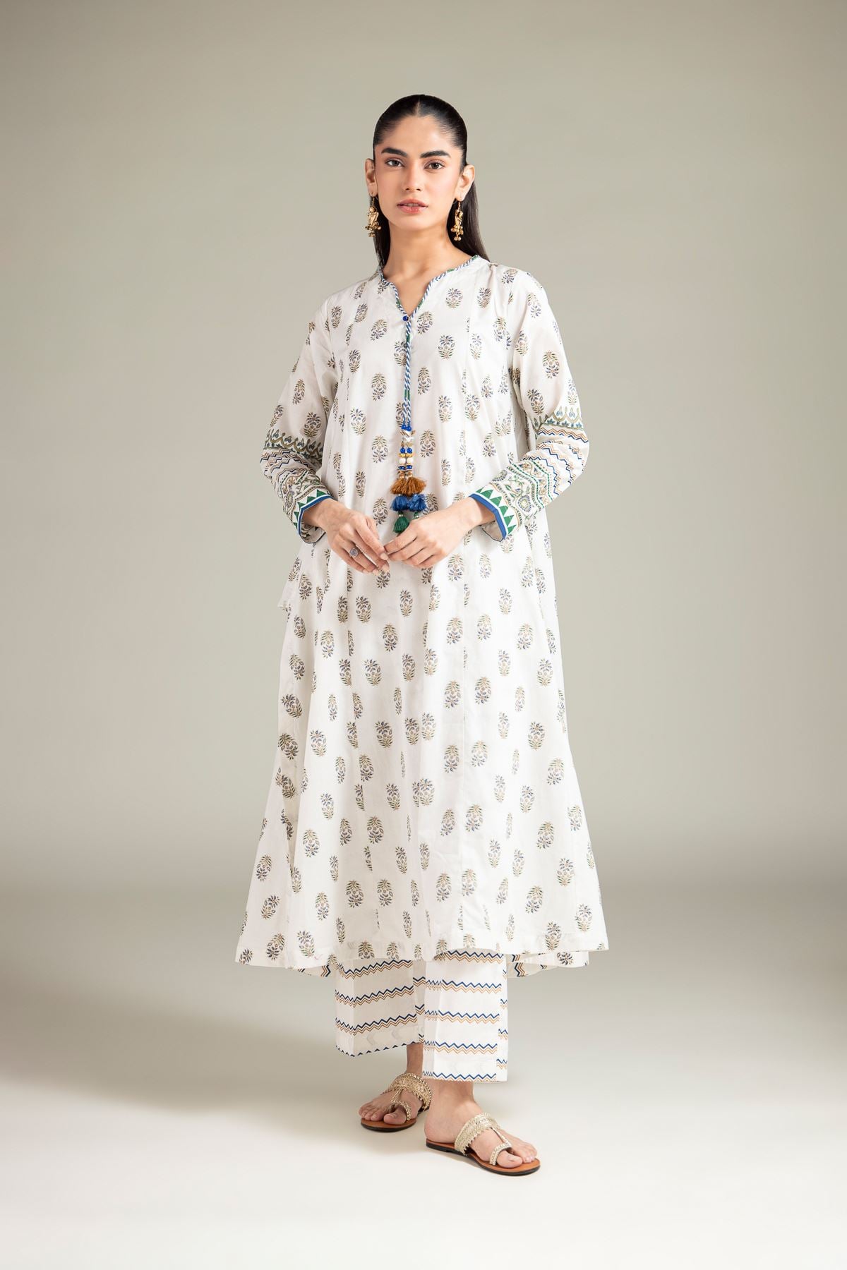 Cambric Kurta - 1-26-137-A-A-VG