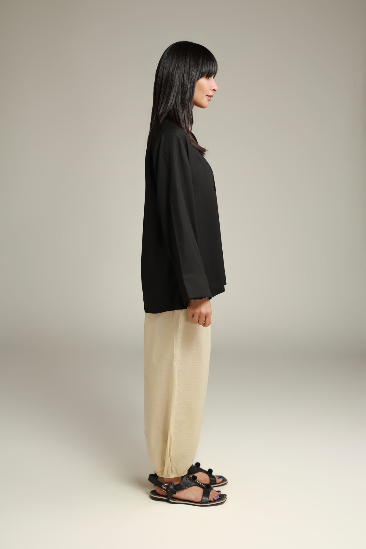 Dyed Cotton Dobby Solid Pants - 8-26-205-A-D1-VG