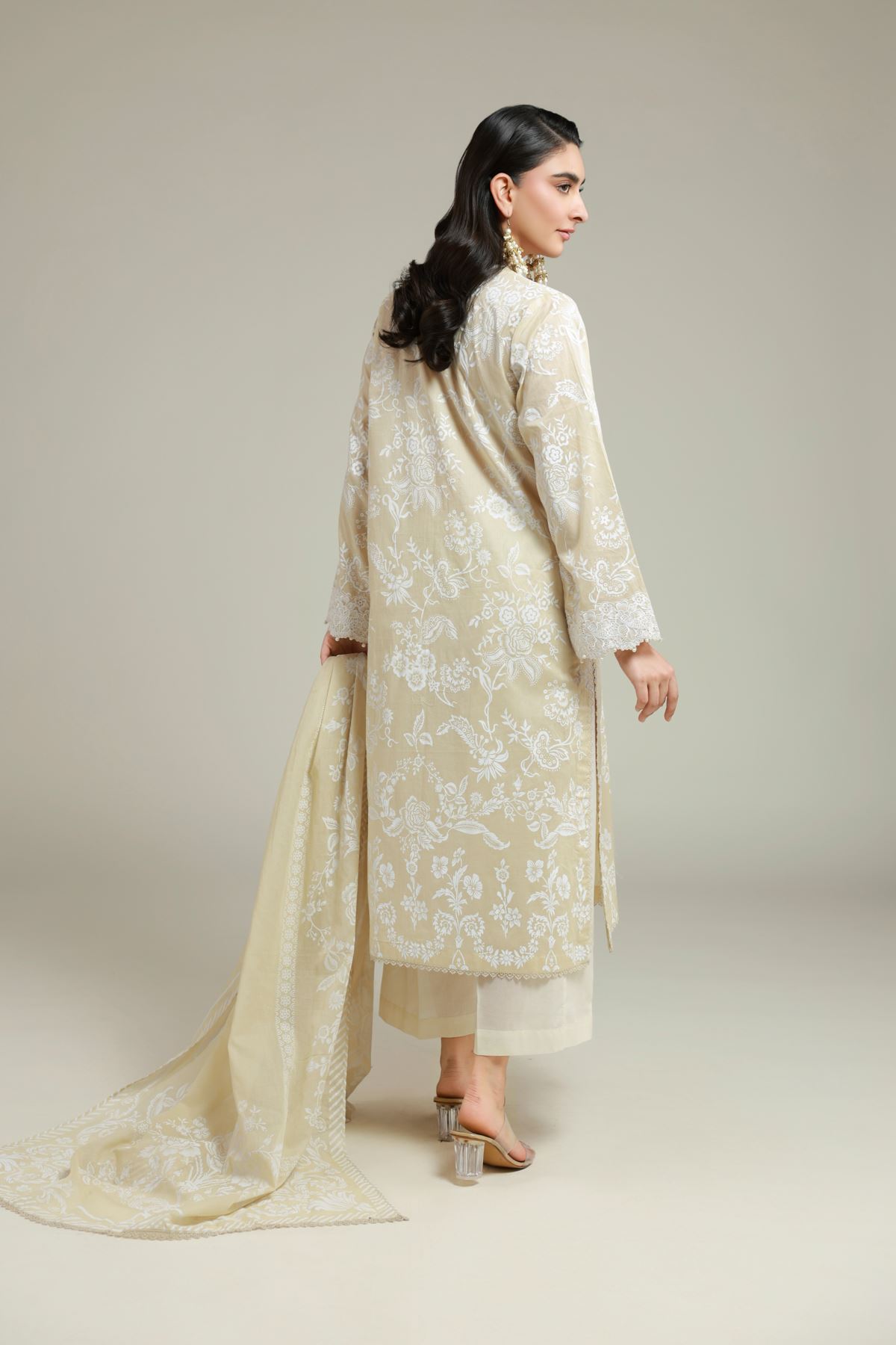 Embroidered Lawn Tailored 3 Piece - 1-26-127-A-D-VG