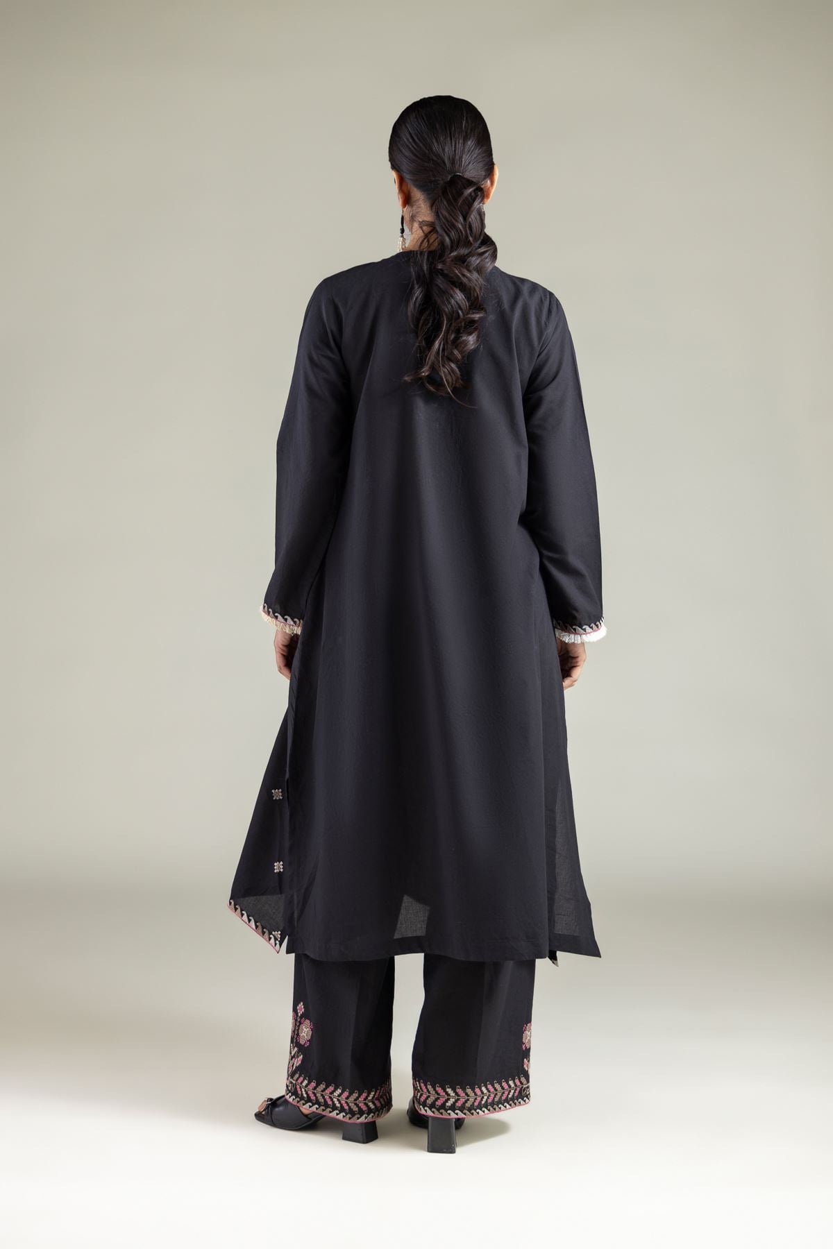 Embroidered Cambric Fabrics 2 Piece | Top and Bottom - A22-26-218FC1-VG