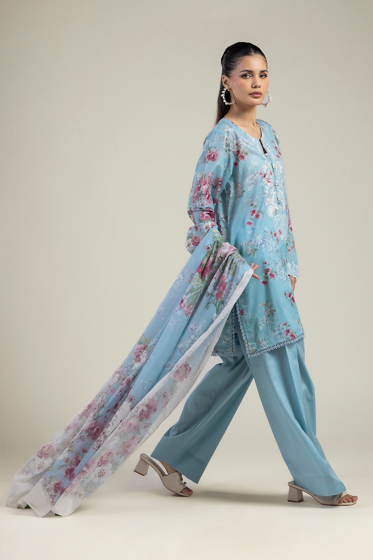 Embroidered Lawn Lawn Tailored 3-Piece - 1-26-238-A-J1-VG