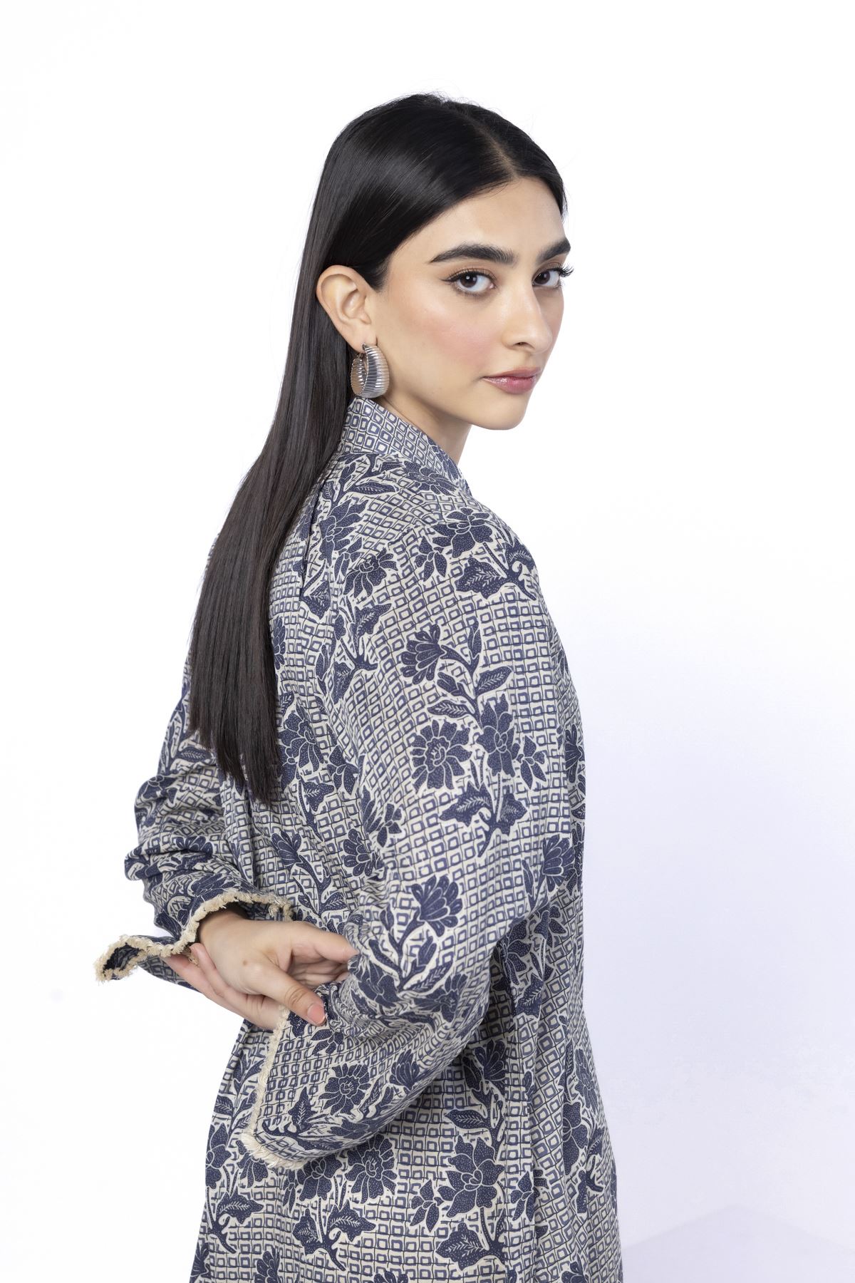 Printed Lawn Fabrics 2 Piece | Top and Bottom - A33-26-106FG-VG