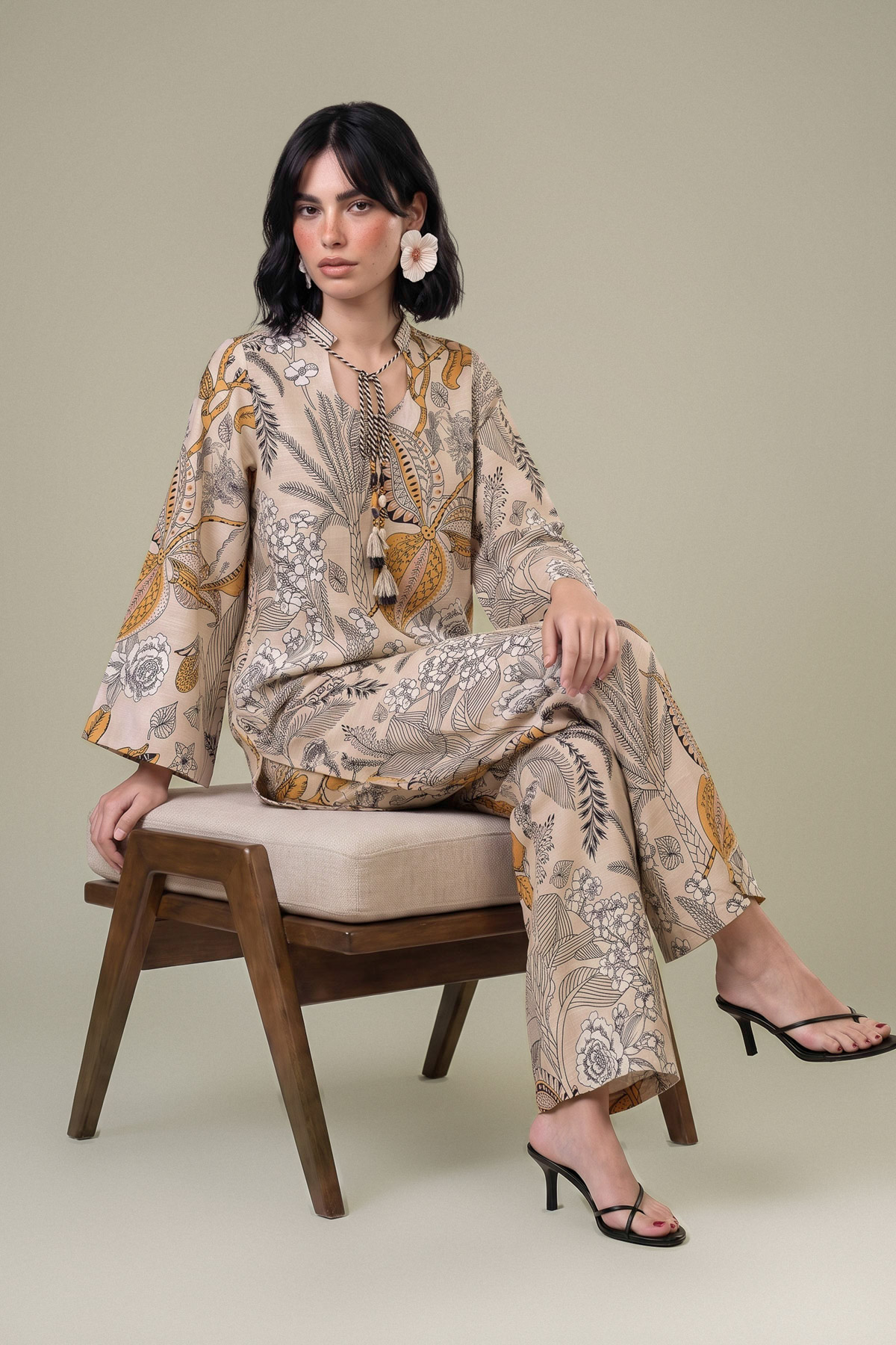 Printed Light Khaddar 2 Piece Tailored - 2-26-308-A-G1-VG