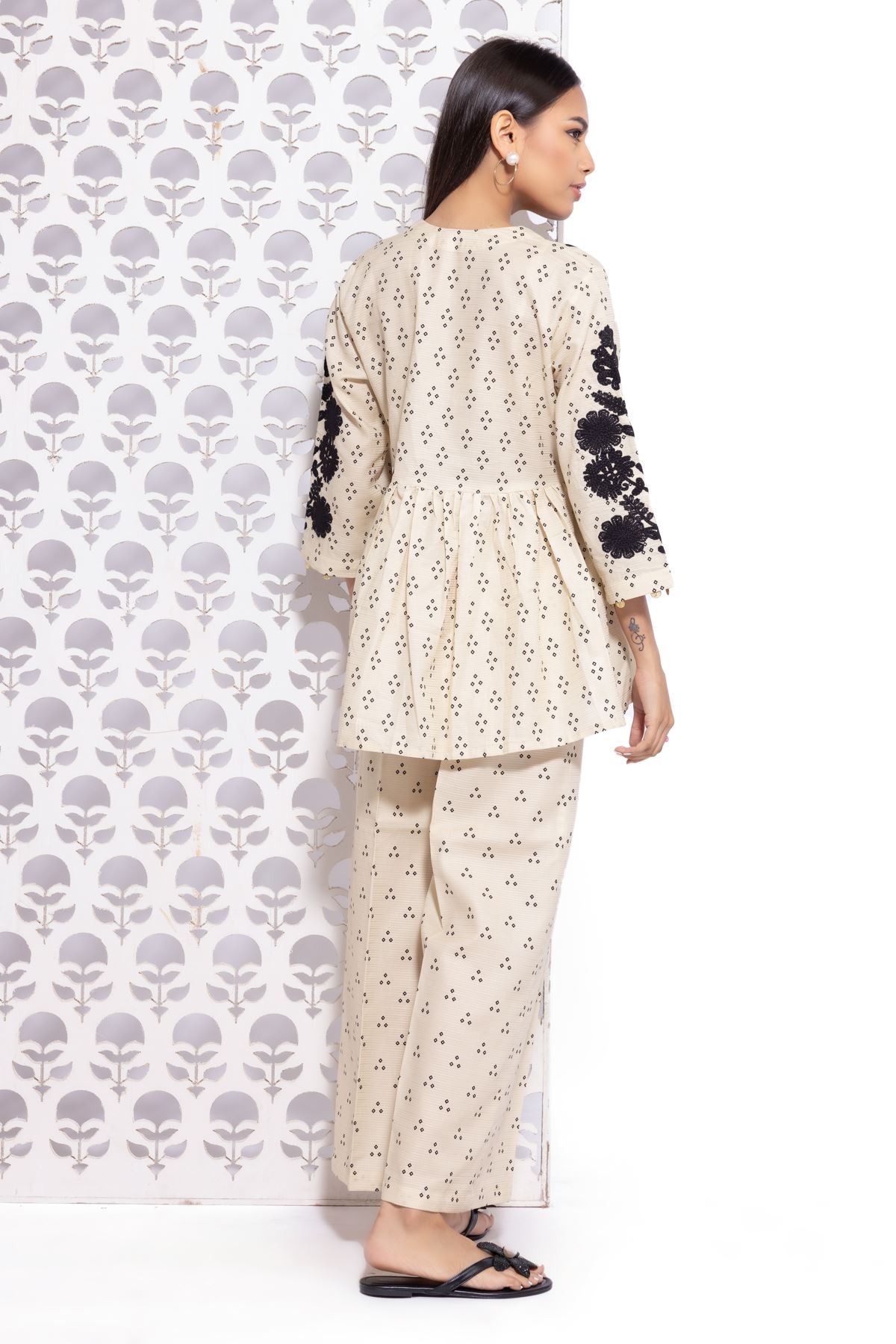 khaadi peplum top