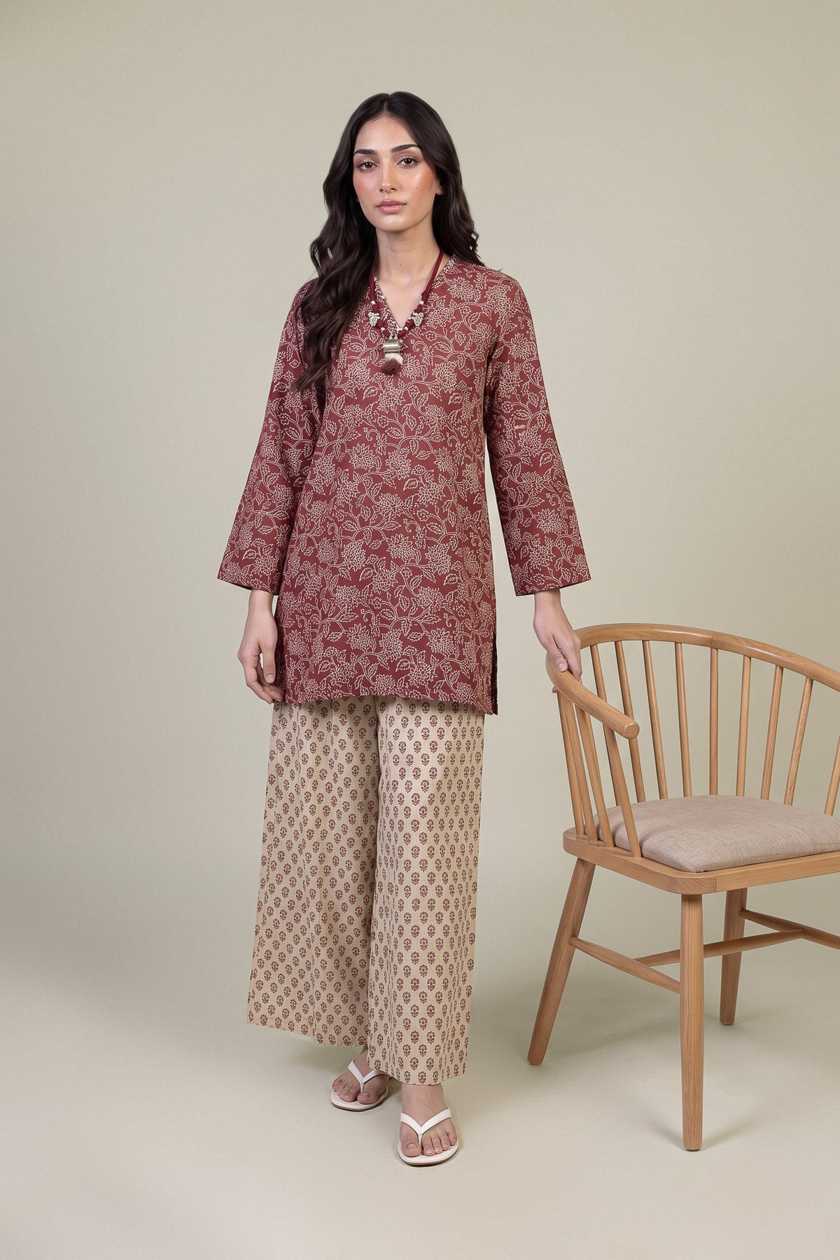 Printed Light Khaddar Light Khaddar Shalwar - 1-26-414-B-C1-VG