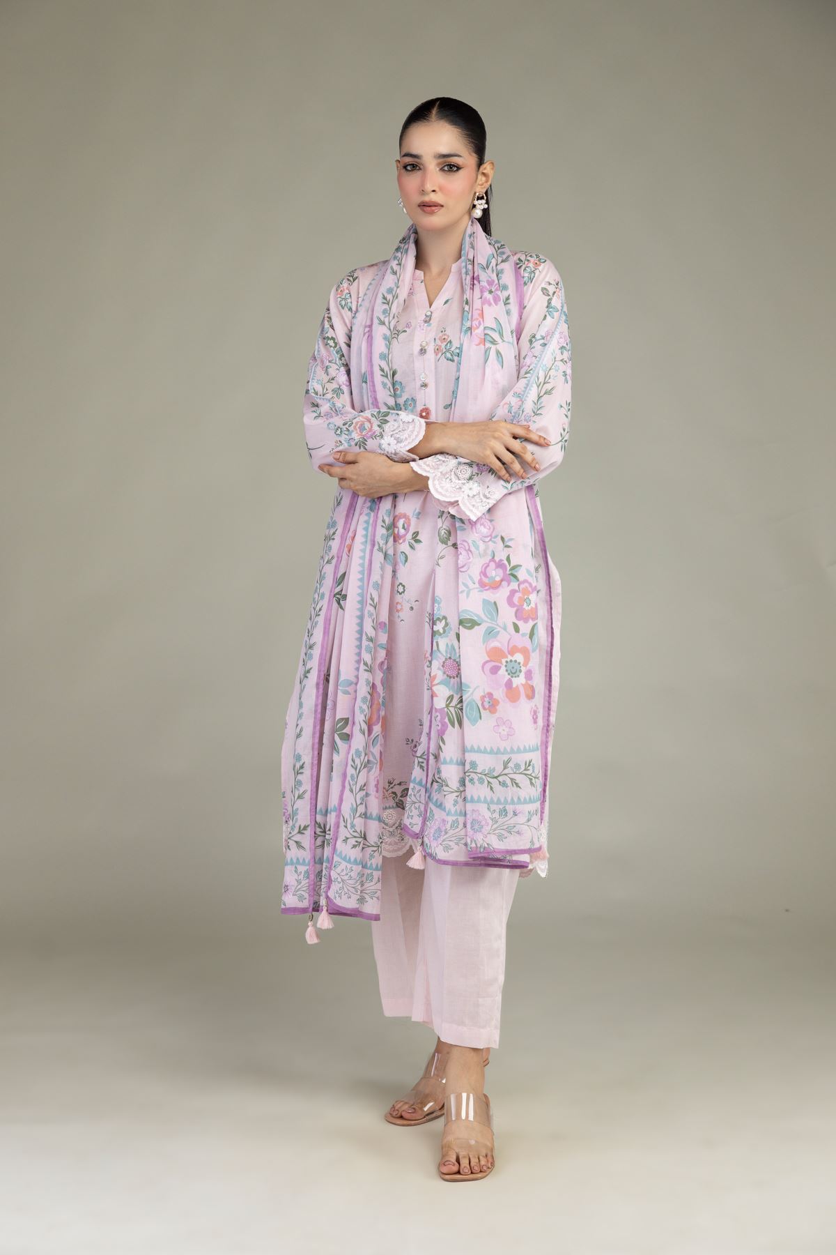 Embroidered Lawn Lawn Tailored 3-Piece - B1-2-26-106-A-C-VG