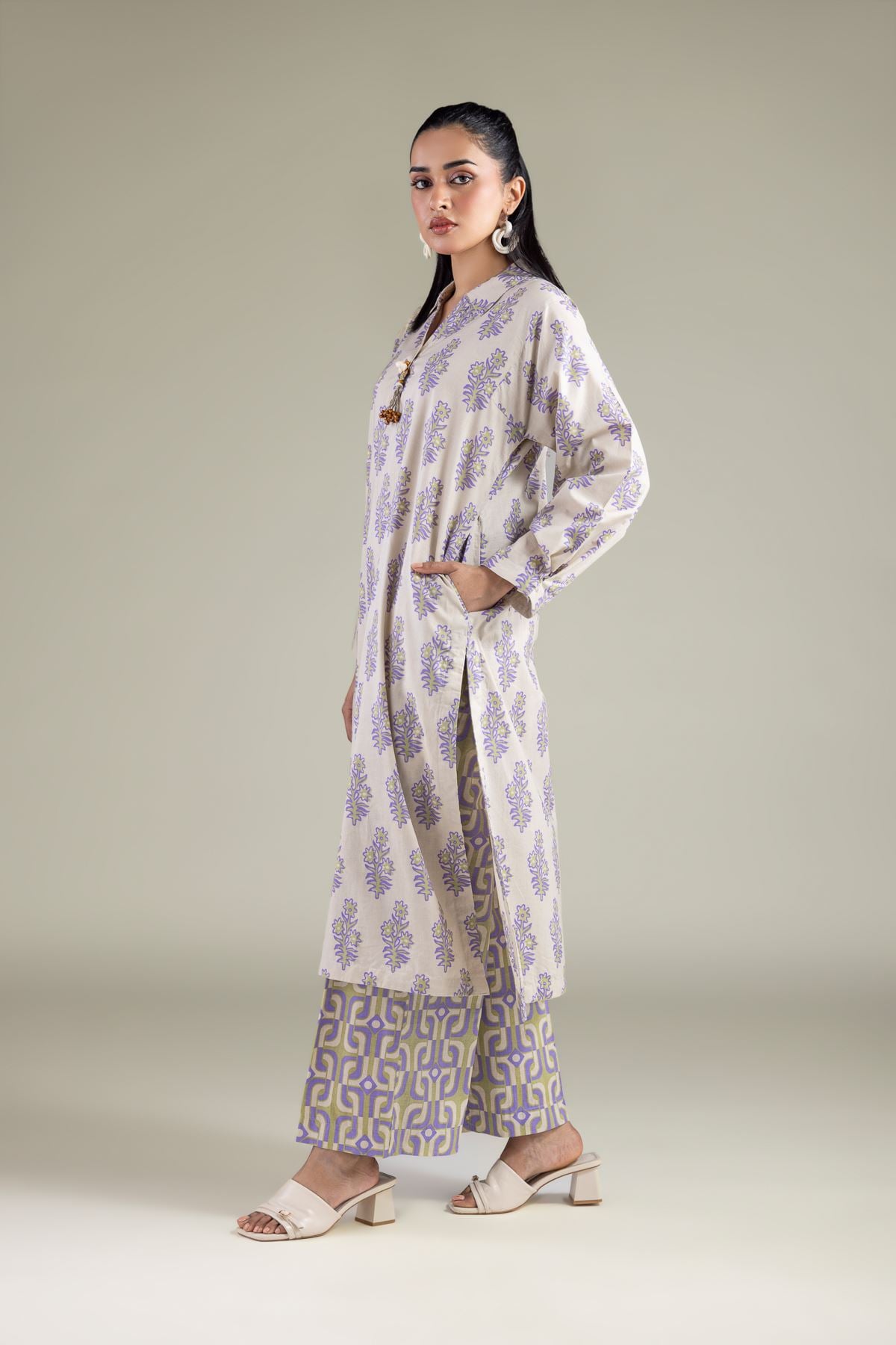 Printed Cambric Printed Cambric Pants - 25-00-X2-08TB-VG