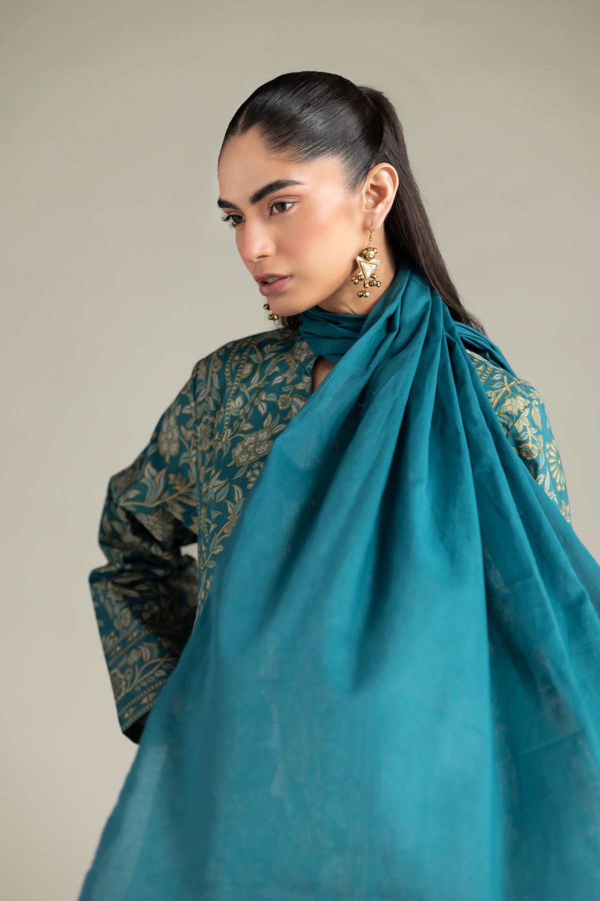 Lawn Dupatta - 1-26-127-A-B-VG