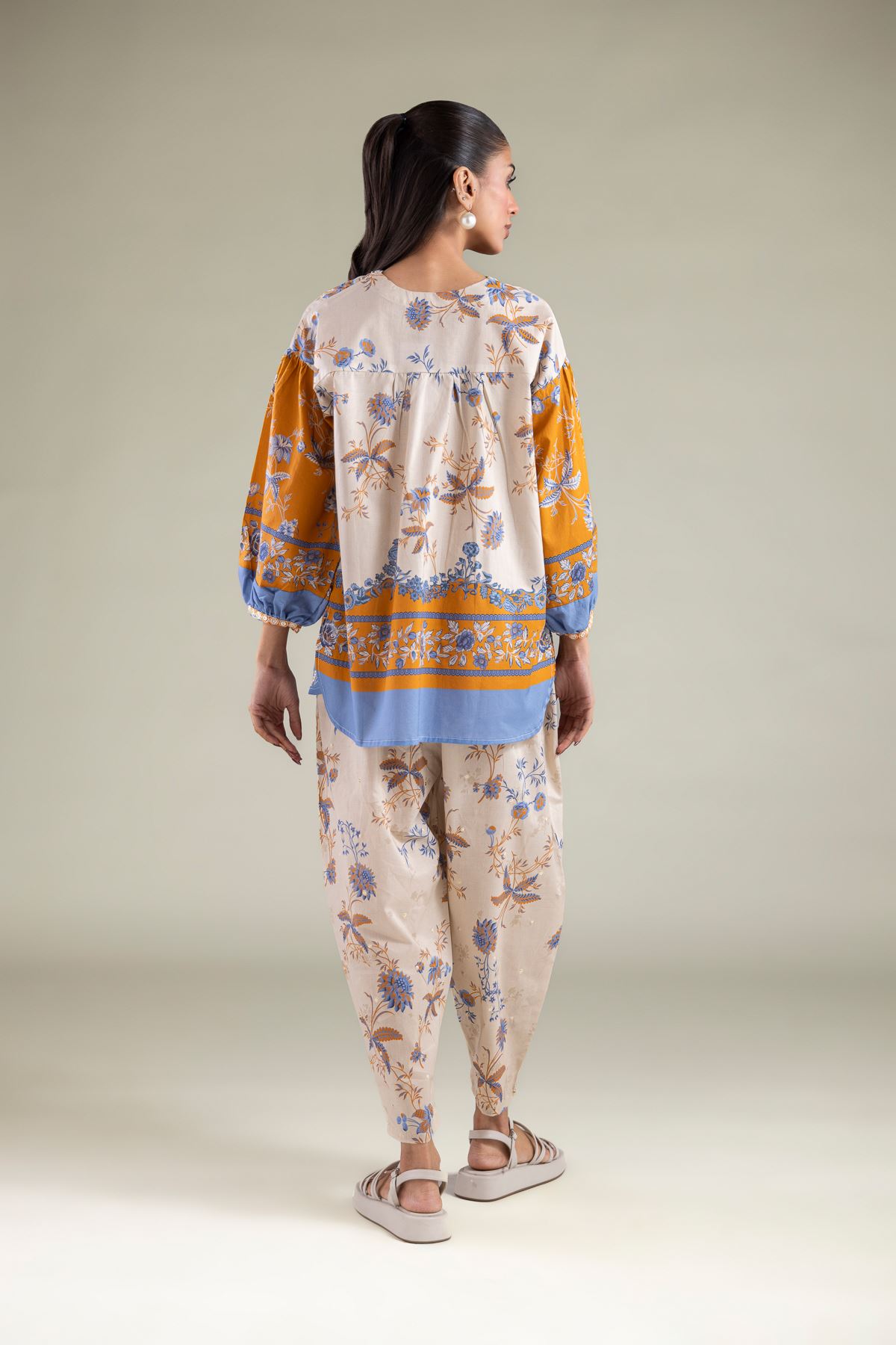Embroidered Cambric Blouse - 6-26-104-A-D-VG