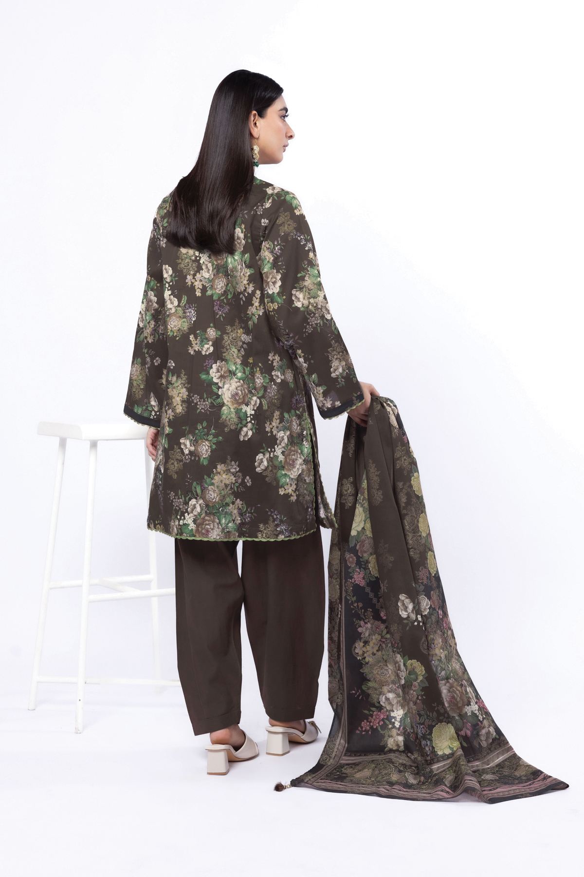 Printed Jacquard Fabrics 3 Piece - A33-26-107FD-VG