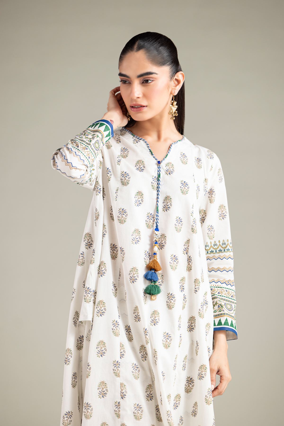 Cambric Kurta - 1-26-137-A-A-VG