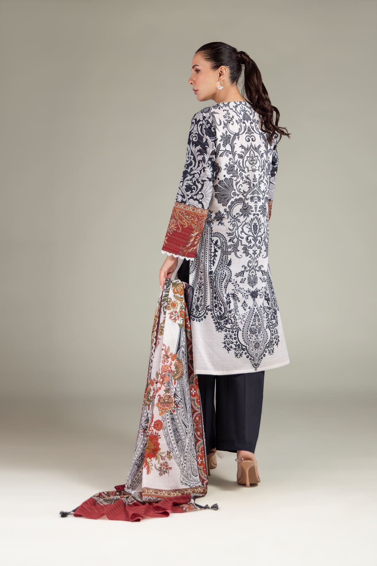 Printed Mesuri Fabrics 3 Piece - A22-26-210FC1-VG