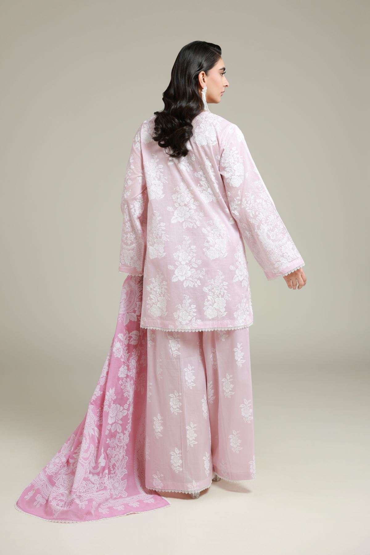 Embroidered Lawn Tailored 3 Piece - 1-26-119-A-C-VG