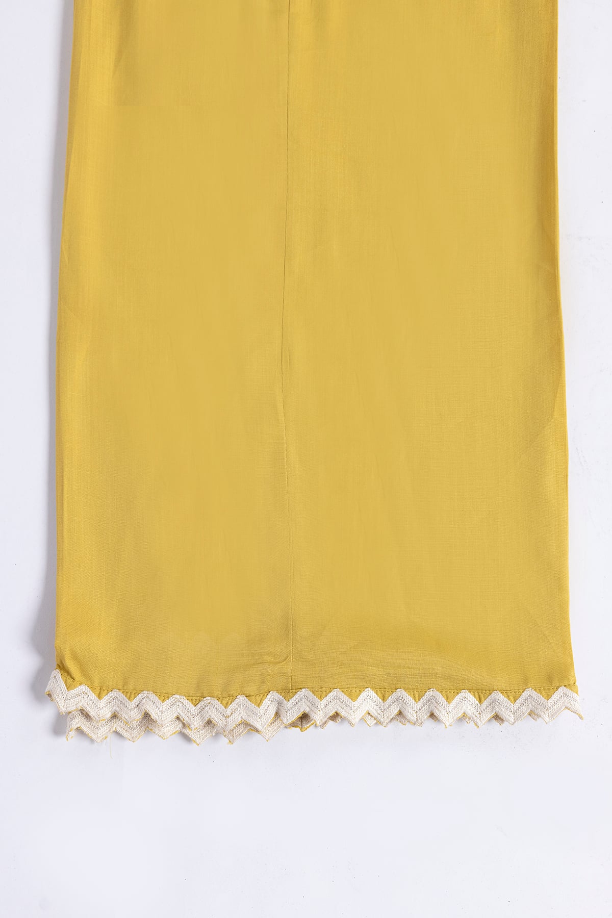 Embroidered Crosshatch Raw Silk Pants - SB25042B-VG