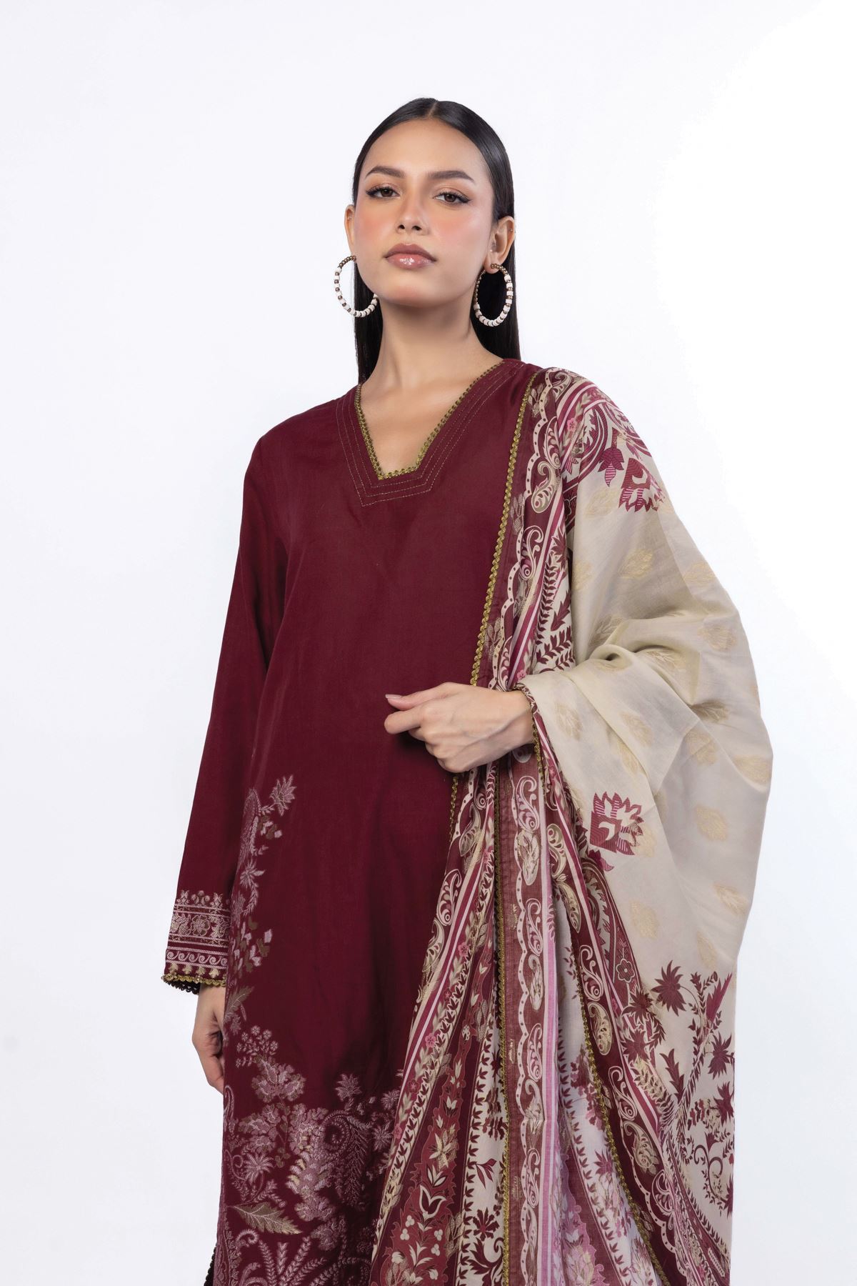 Dyed Jacquard Fabrics 3 Piece - A22-26-121FC1-VG