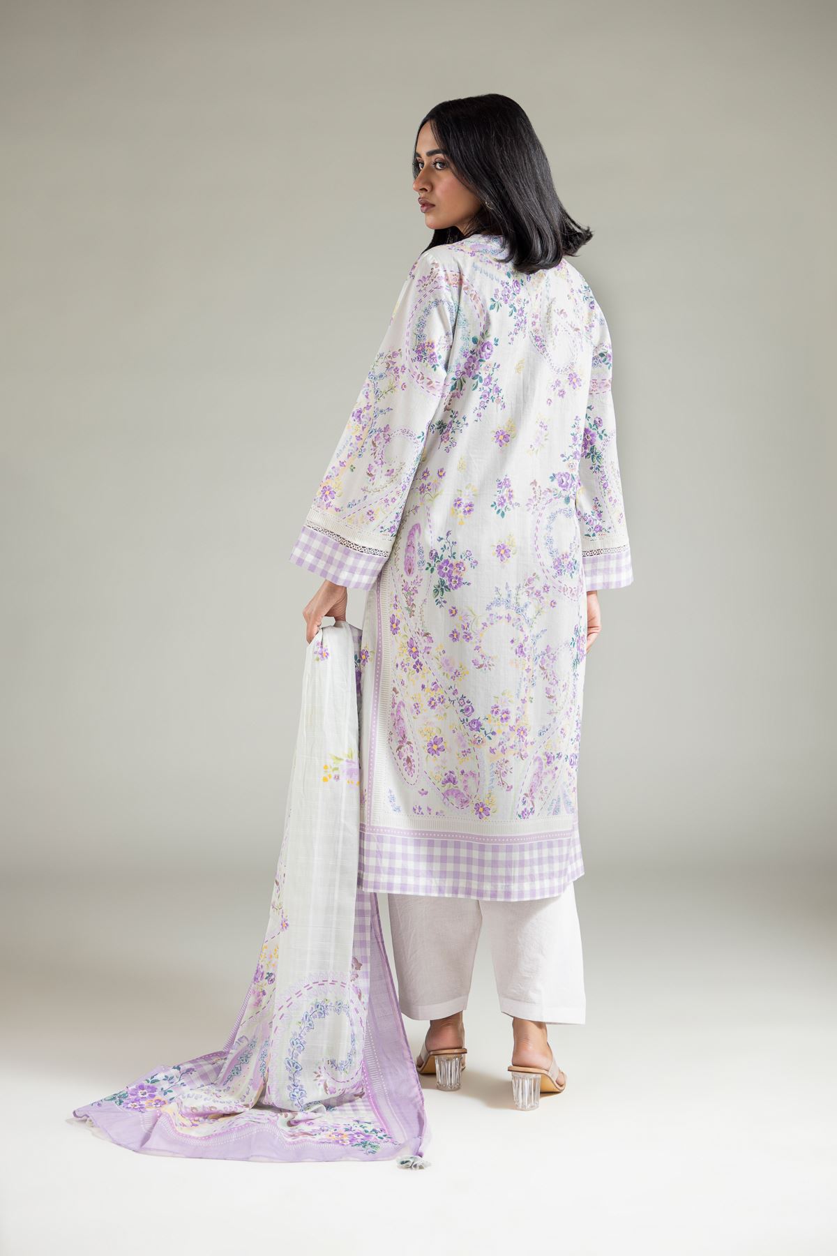 Embroidered Textured Lawn Tailored Lawn Set - T-A22-26-122FE1-VG