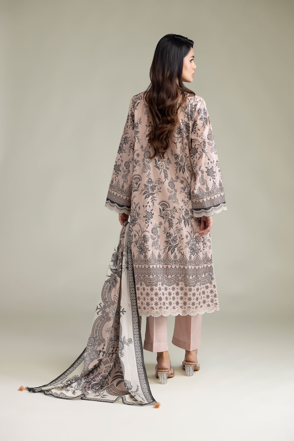 Embroidered Lawn Lawn Tailored 3-Piece - 1-26-102-A-F-VG