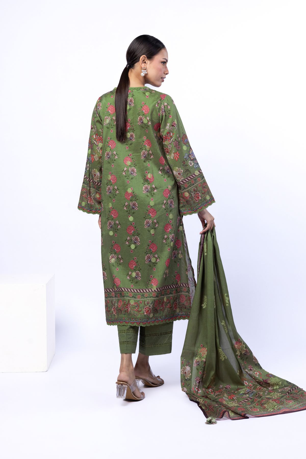 Printed Jacquard Fabrics 3 Piece - A22-26-117FC1-VG