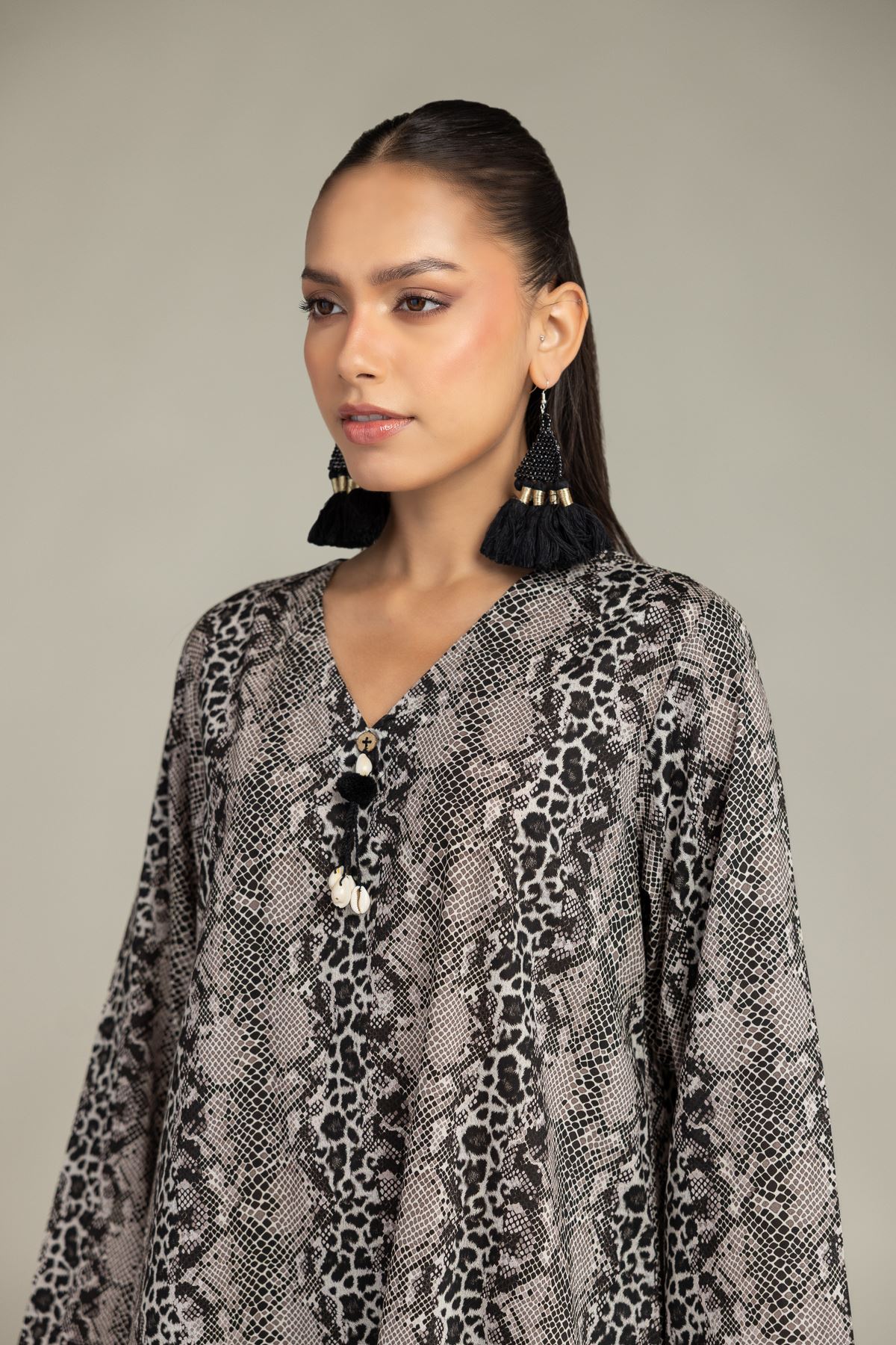Printed Cambric Printed Cambric Kurta - 1-26-240-A-J1-VG