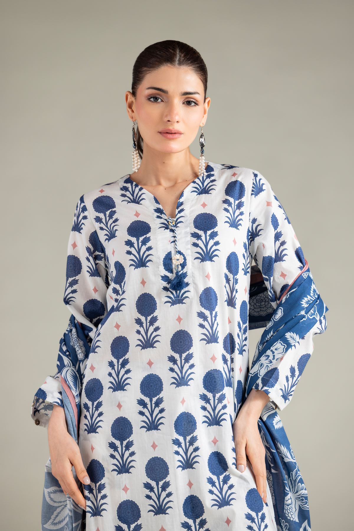 Printed Lawn Lawn Tailored 3-Piece - T-A11-26-109FC2-VG