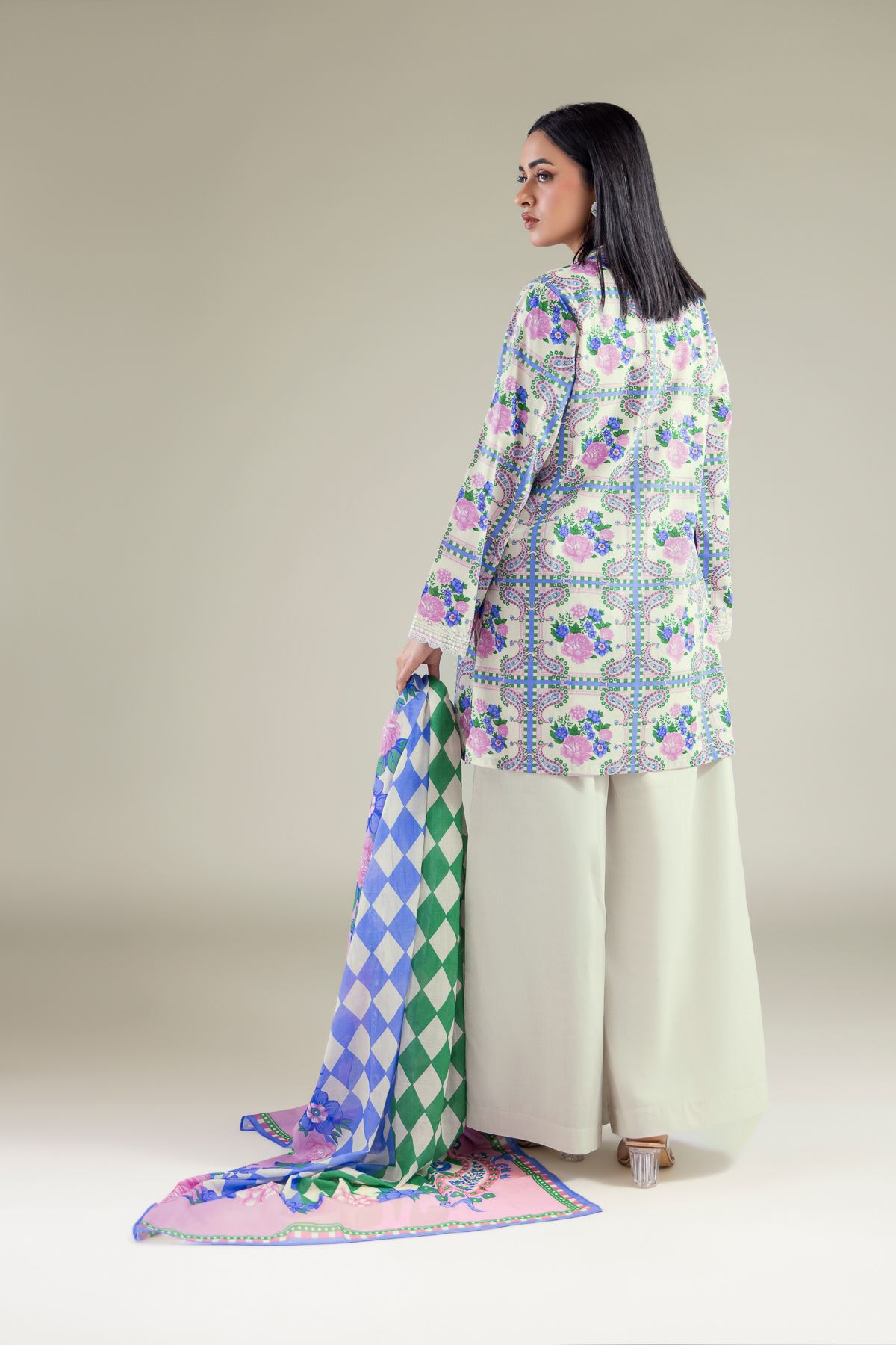 Embroidered Lawn Lawn Tailored Set - T-A11-26-113FA1-VG