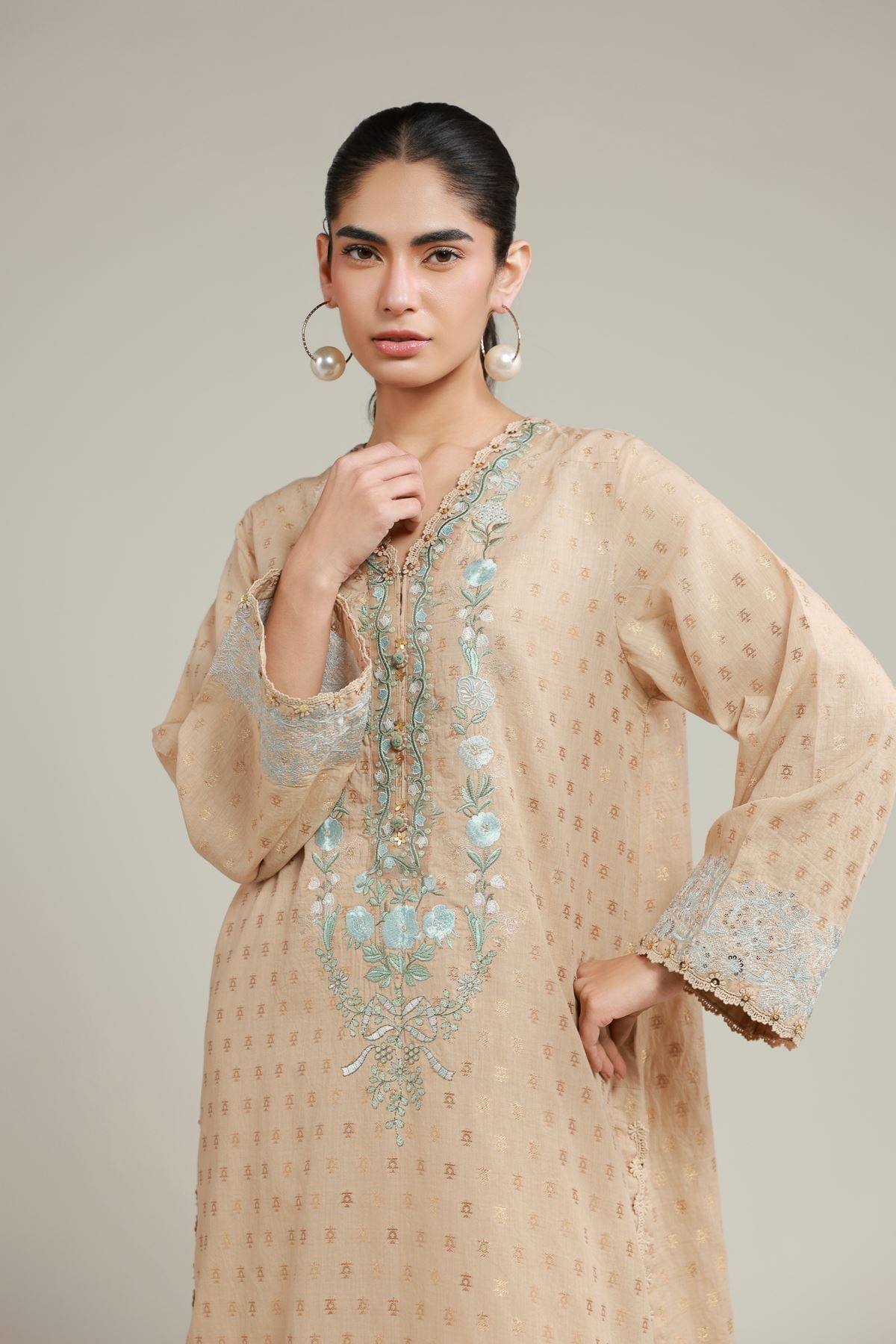 Embroidered Jacquard Jacquard 2 Piece Tailored - 1-26-204-A-A1-VG