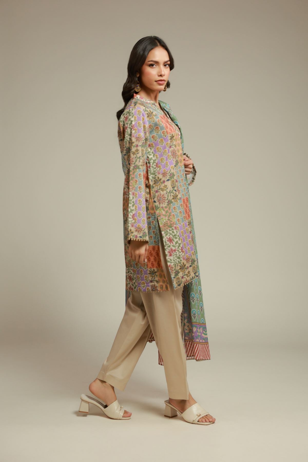 Printed Cambric Fabrics 3 Piece - T-A22-26-110FI2-VG