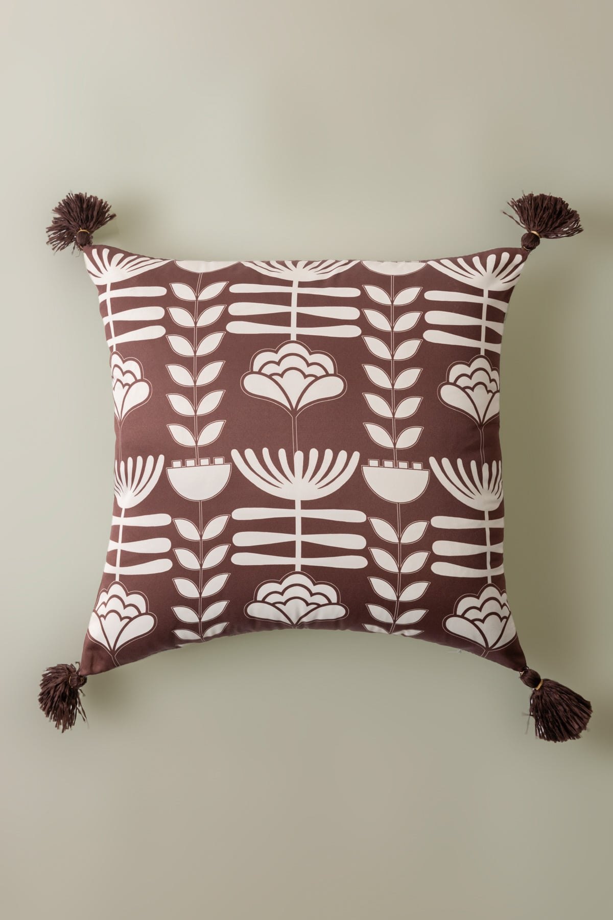 Printed Poly Sateen 16x16in Cushion Cover - 2-26-202-A-D-VG